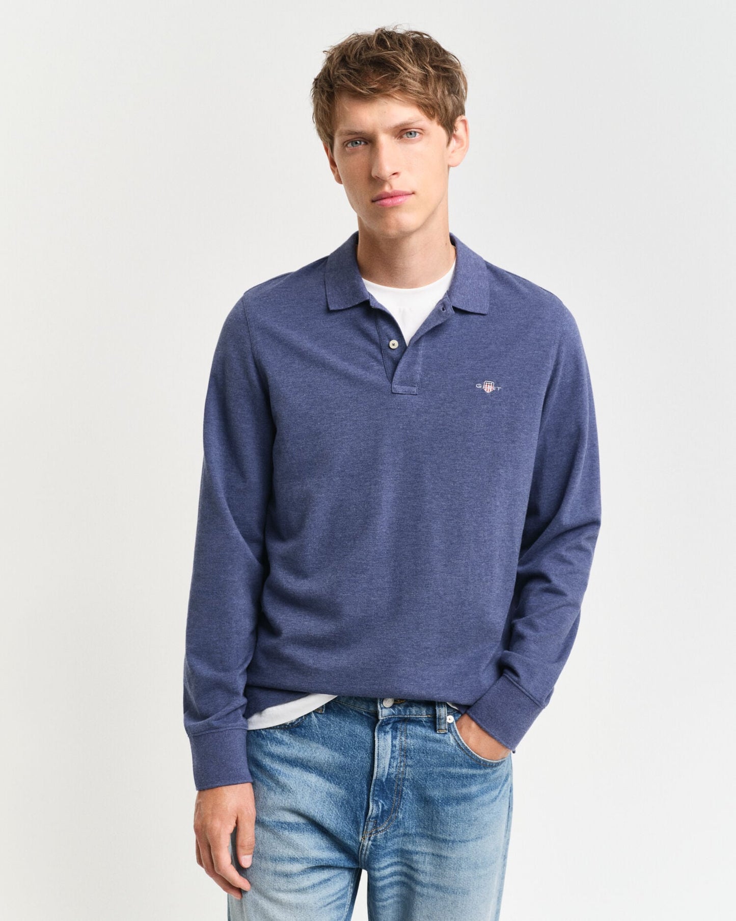 Polohemd „Shield Pique“