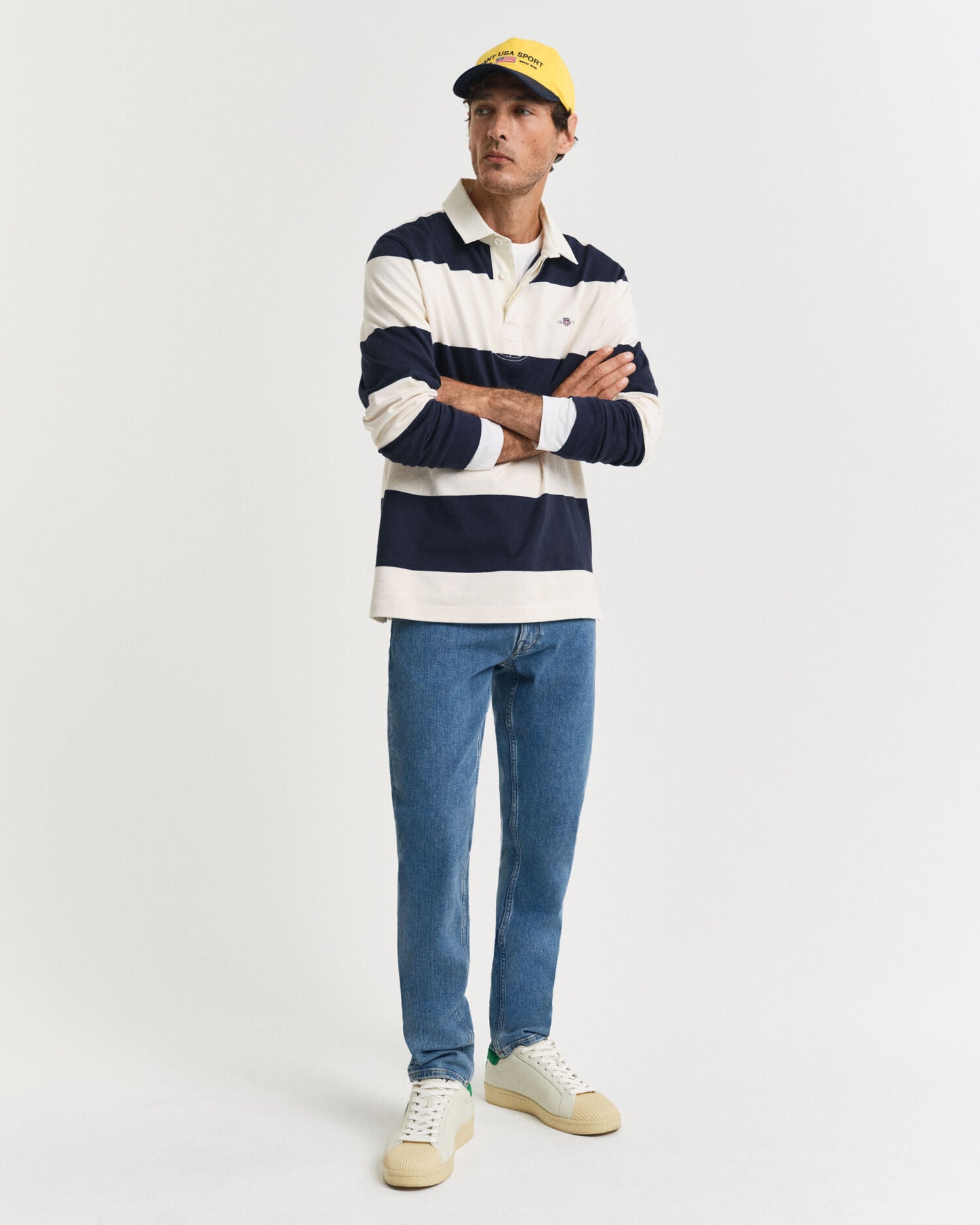 Slim Fit Jeans in sauberer Waschung