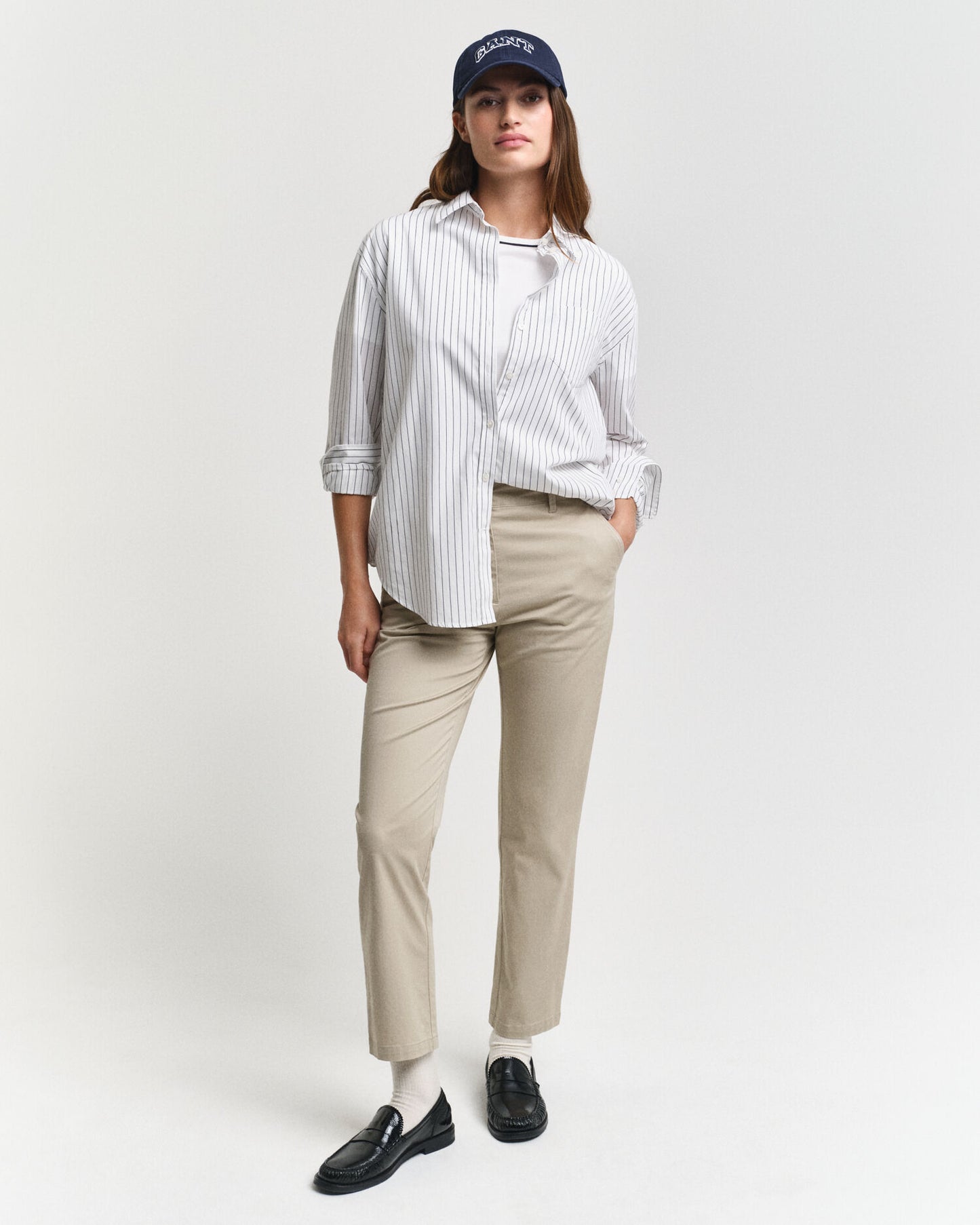 Chino coupe ajustée