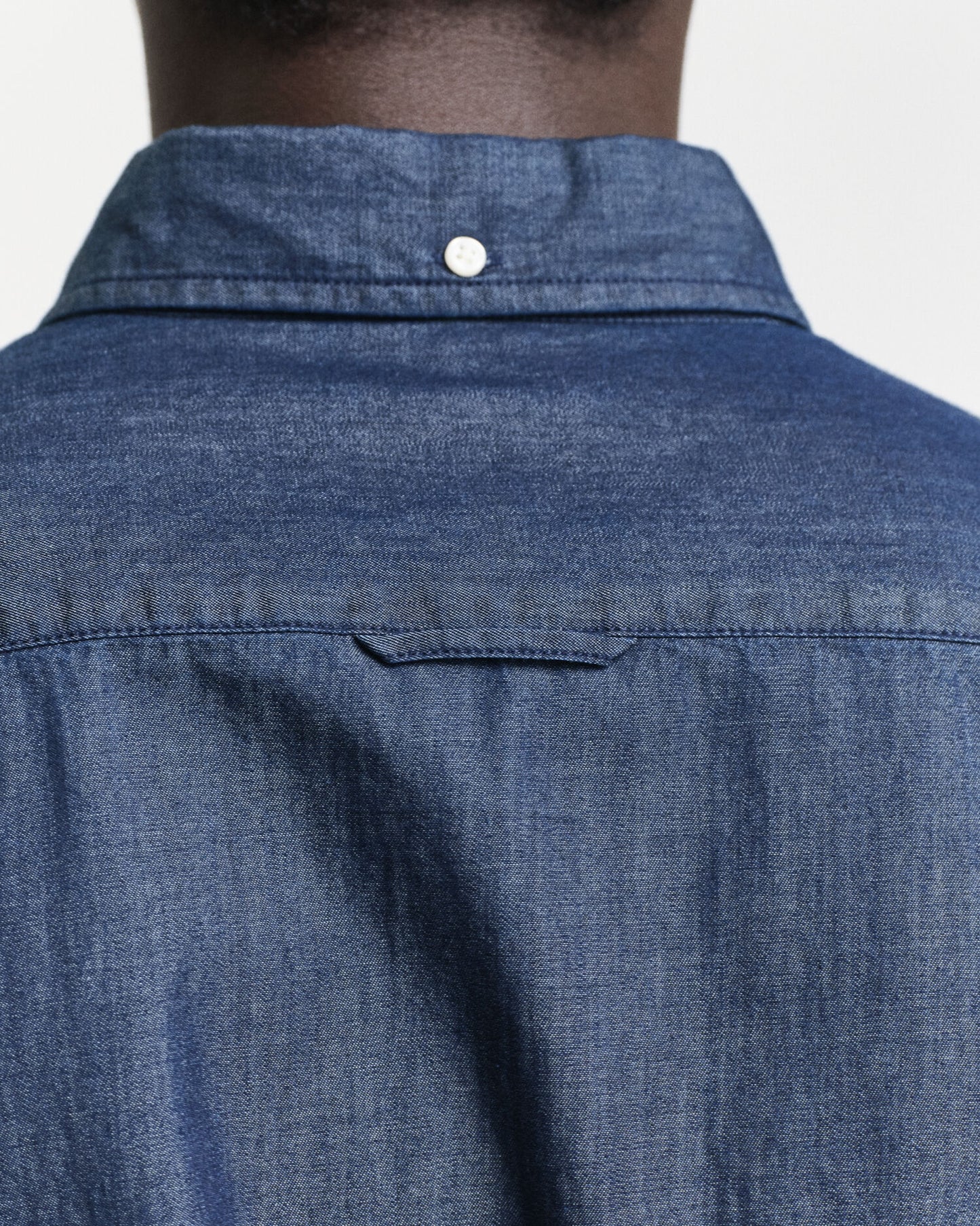 Slim-Fit-Hemd in Indigo