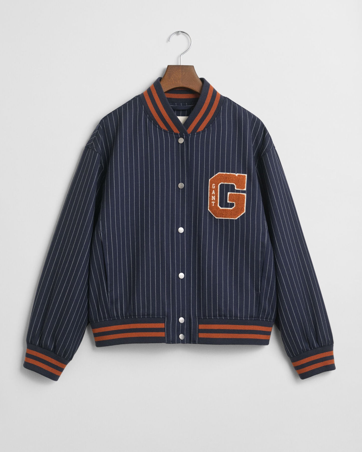 Blouson teddy rayé