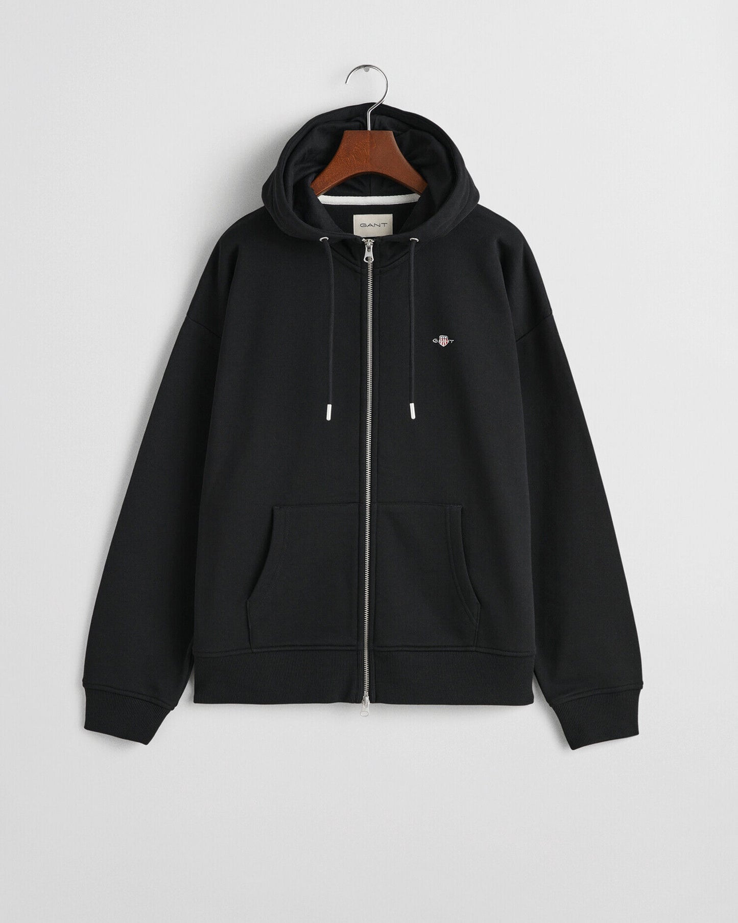 Kapuzenjacke mit Schild-Logo