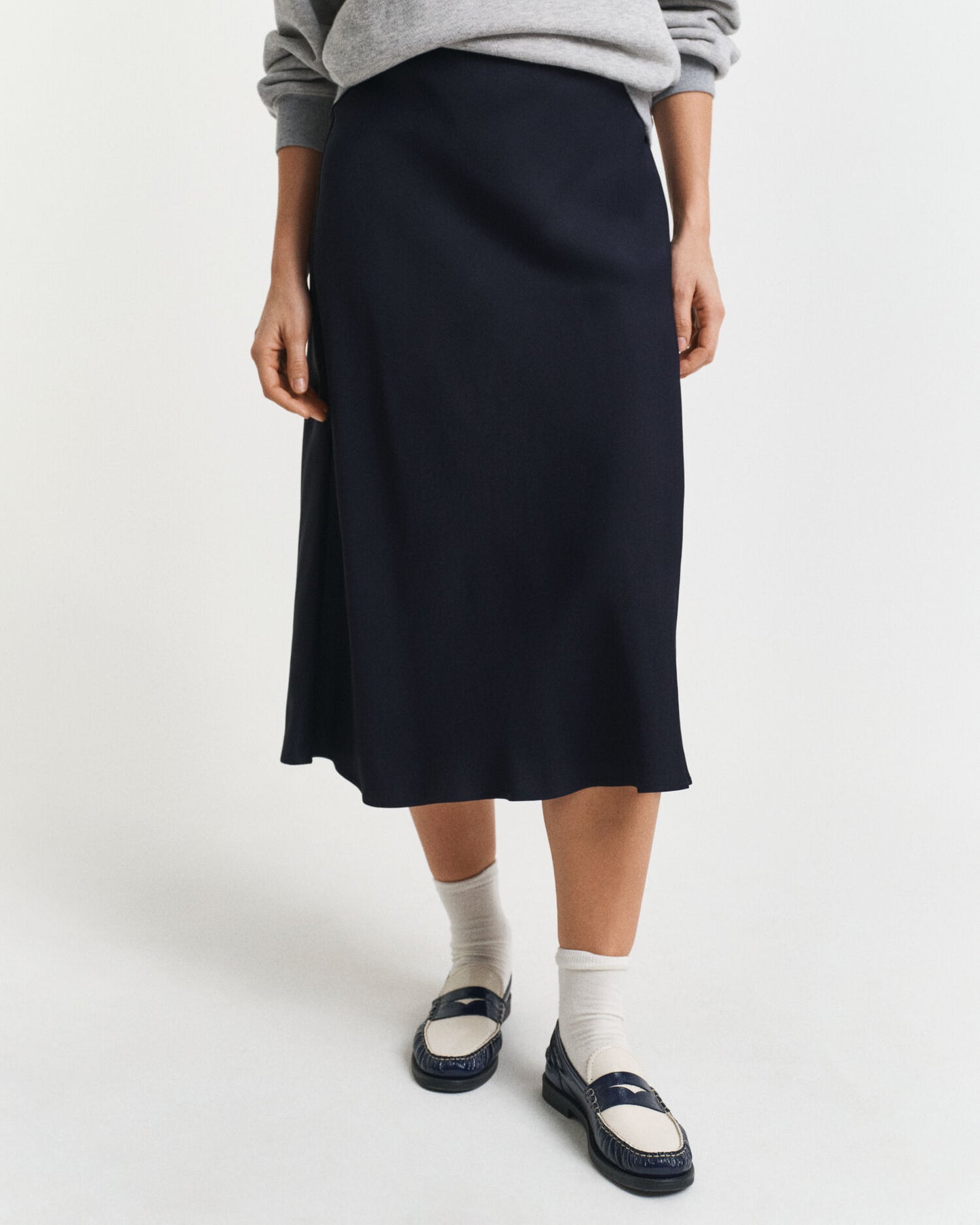 Jupe Midi Fluide