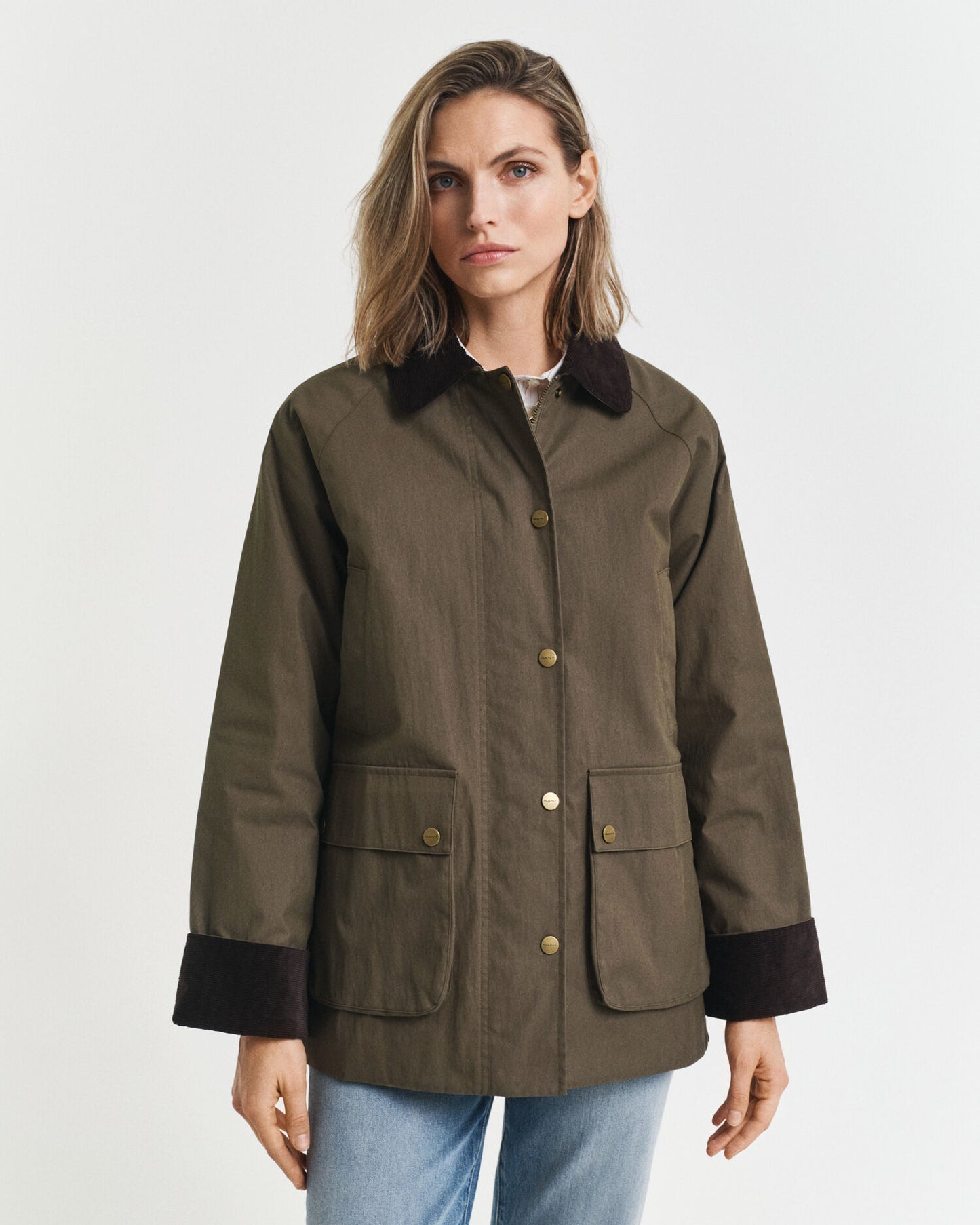 Veste de travail en coton ciré