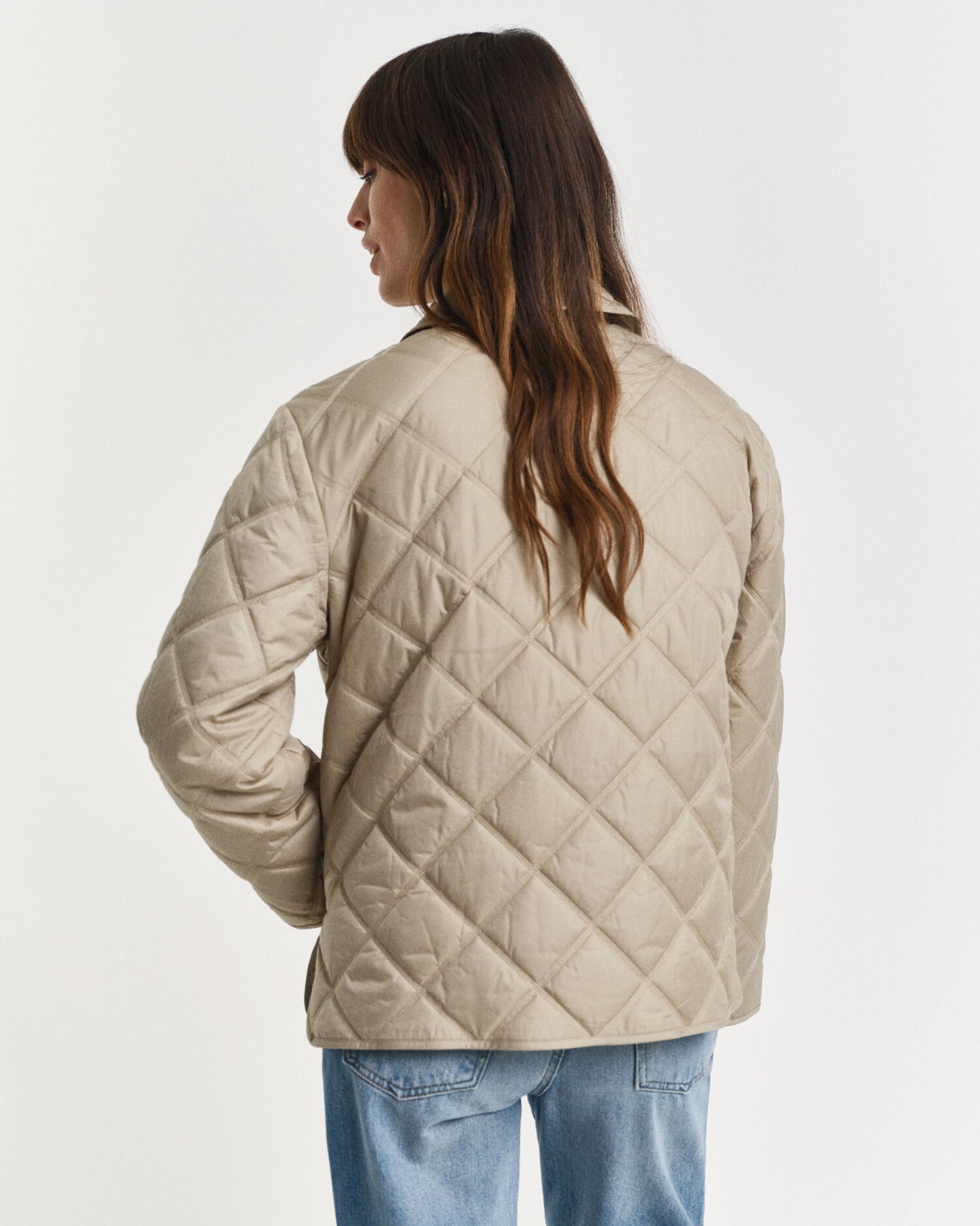 Gesteppte Jacke mit Kragen