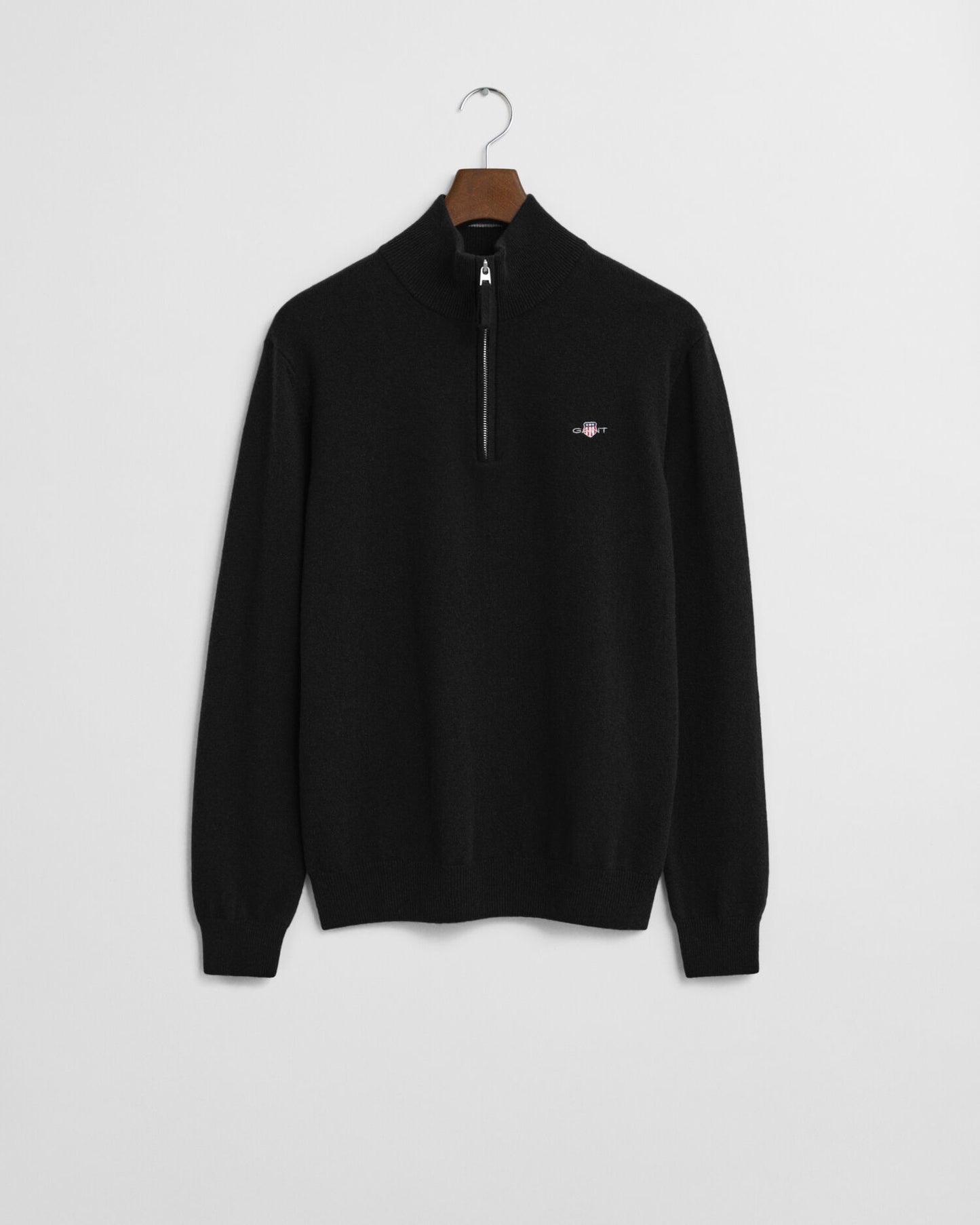 Superfeiner Lambswool-Half-Zip-Pullover