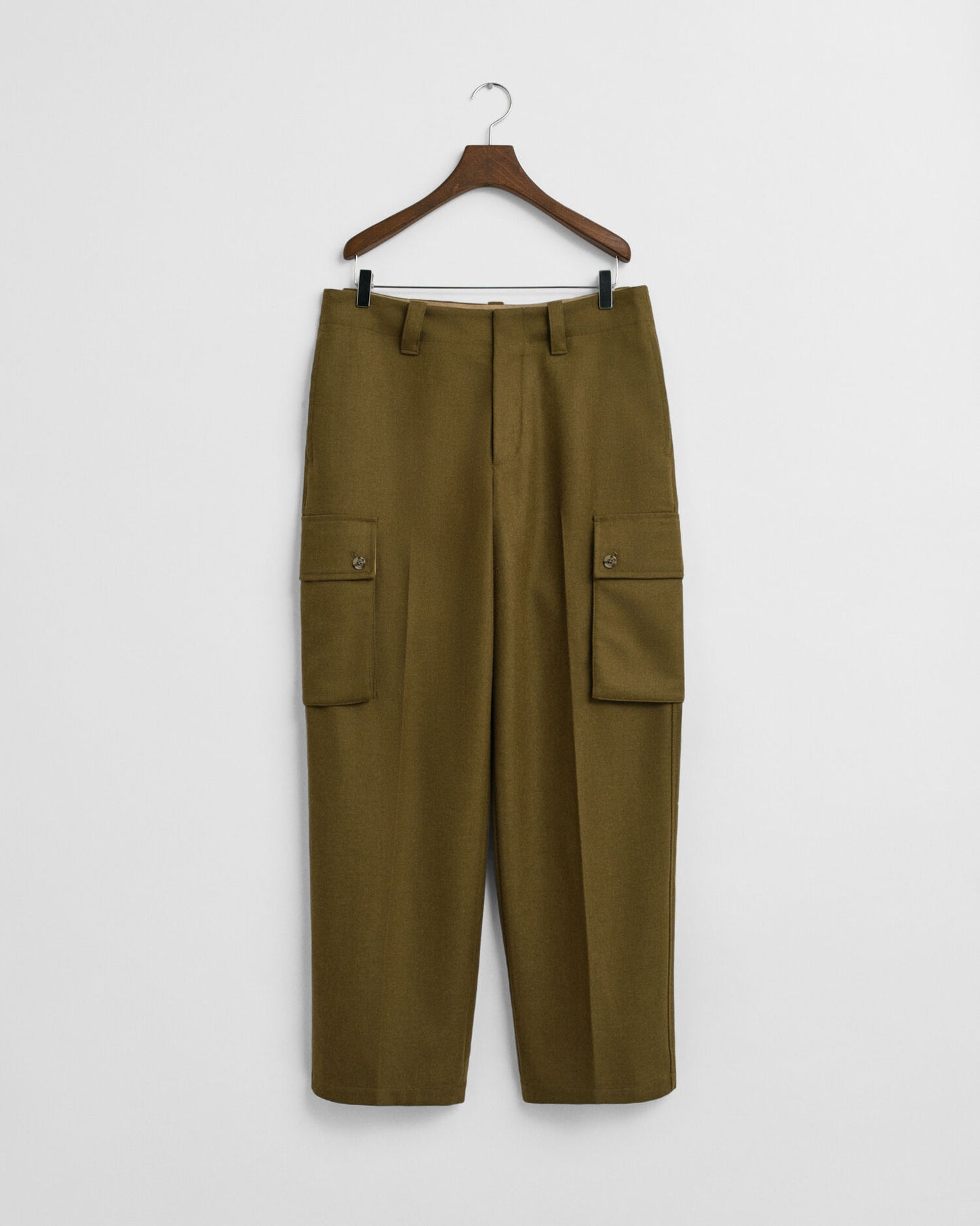 Cargo-Hose aus Wollmischung mit lockerer Passform