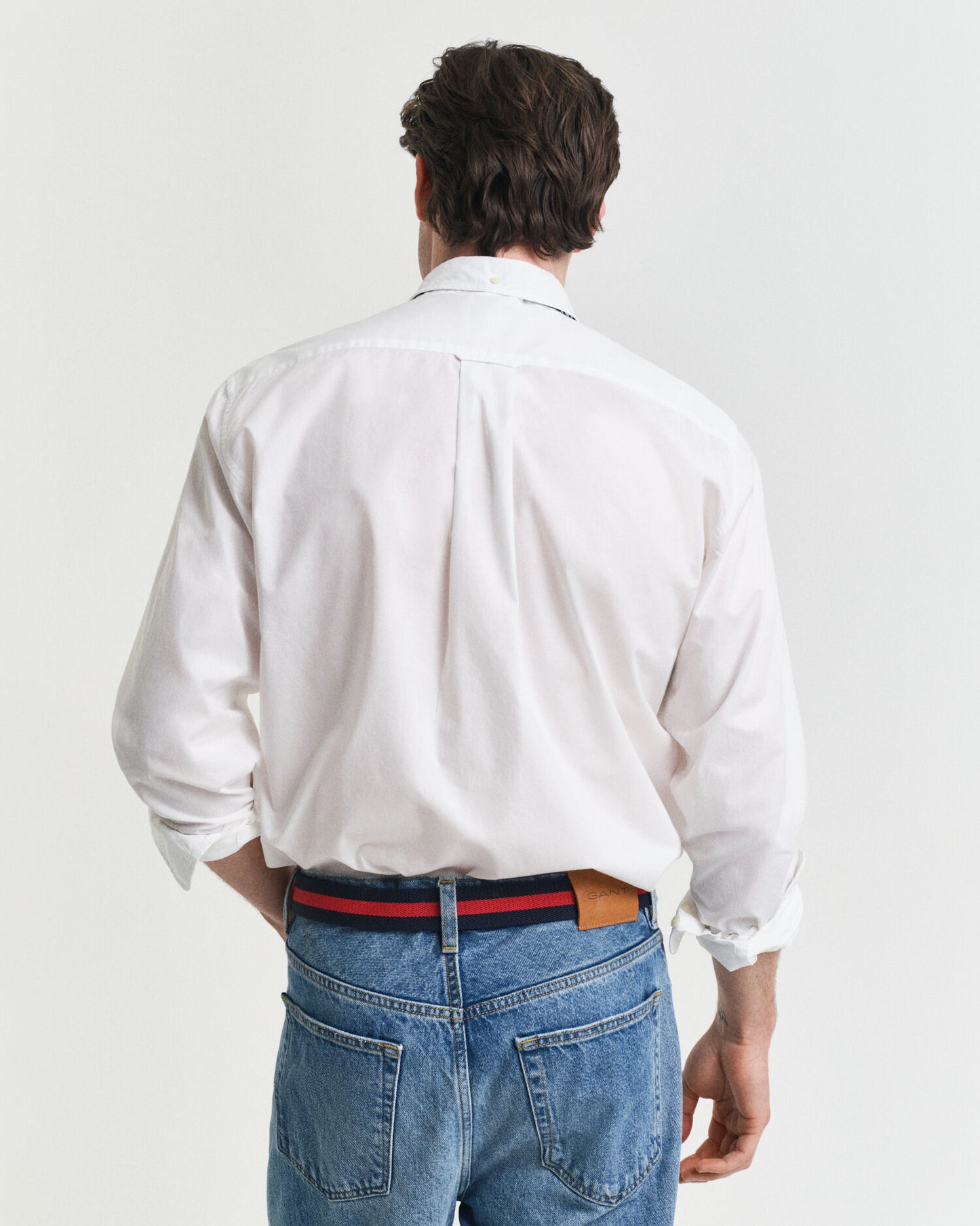 Chemise Popeline Classique Coupe Droite