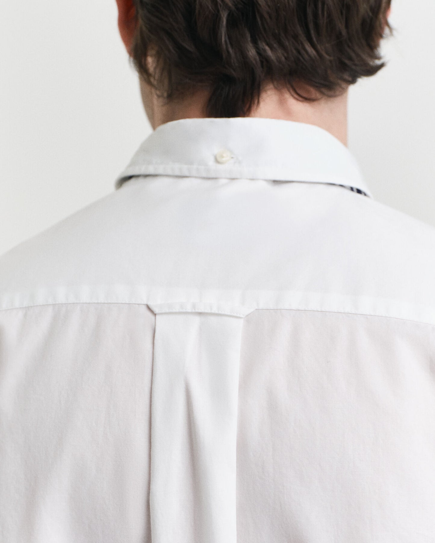 Chemise Popeline Classique Coupe Droite