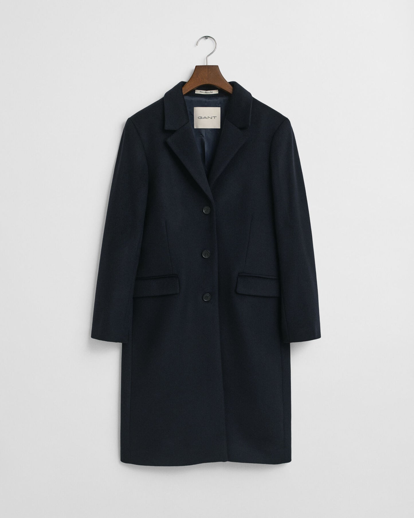 Manteau classique en mélange de laine sur mesure