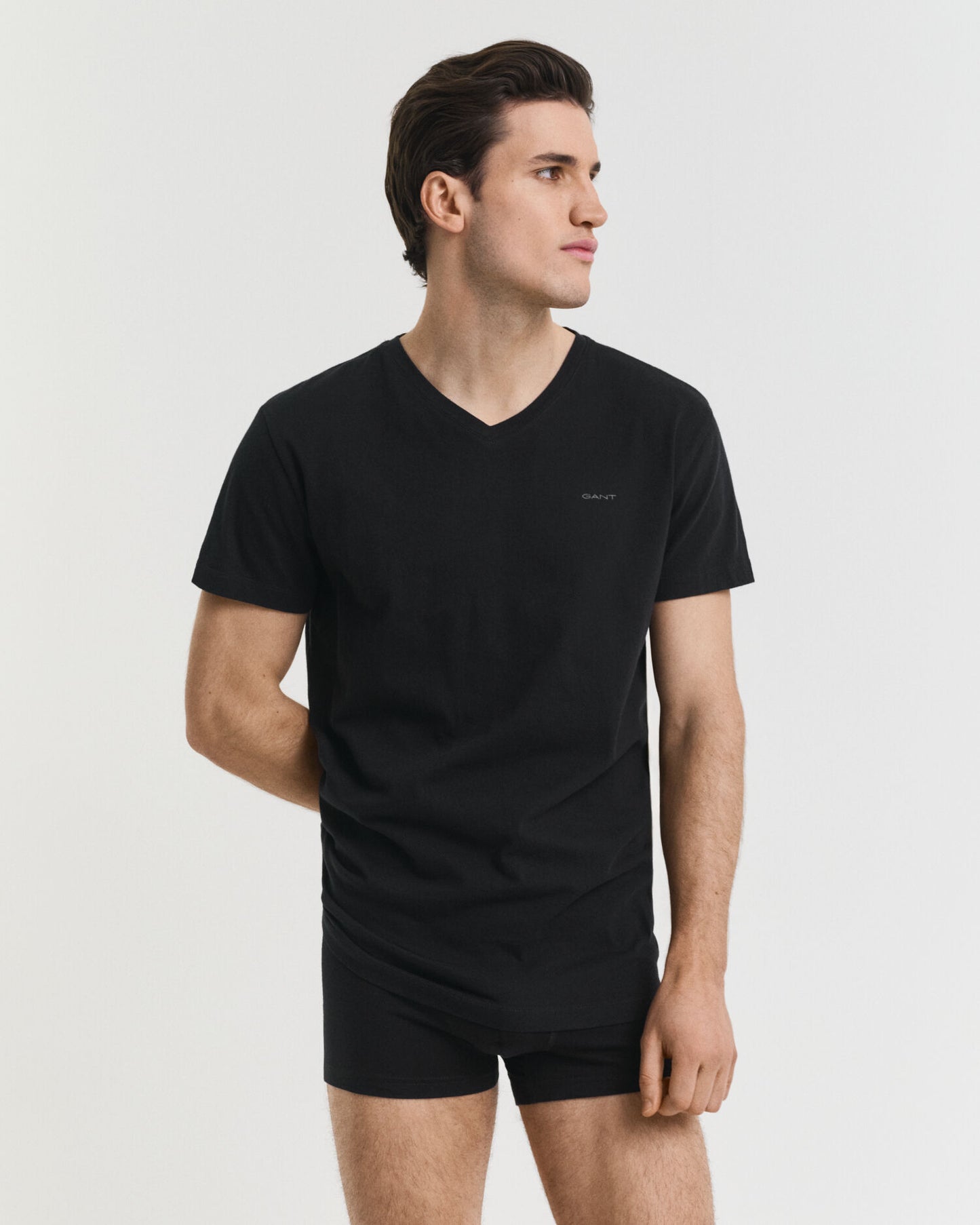 2er-Pack V-Ausschnitt T-Shirts