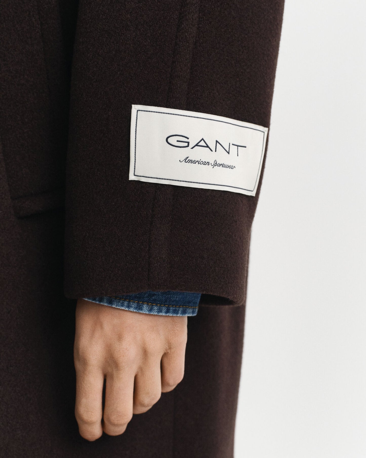 Manteau en mélange de laine