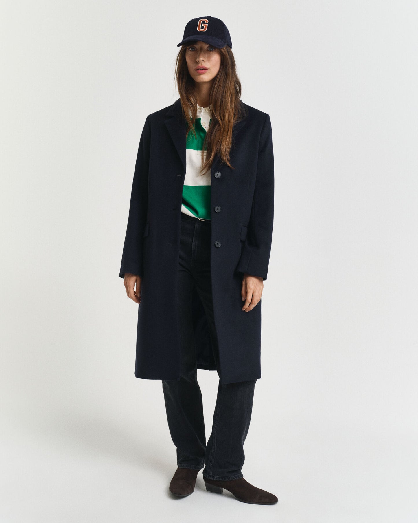 Manteau classique en mélange de laine sur mesure