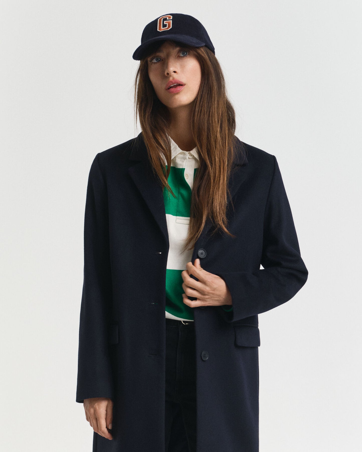 Manteau classique en mélange de laine sur mesure