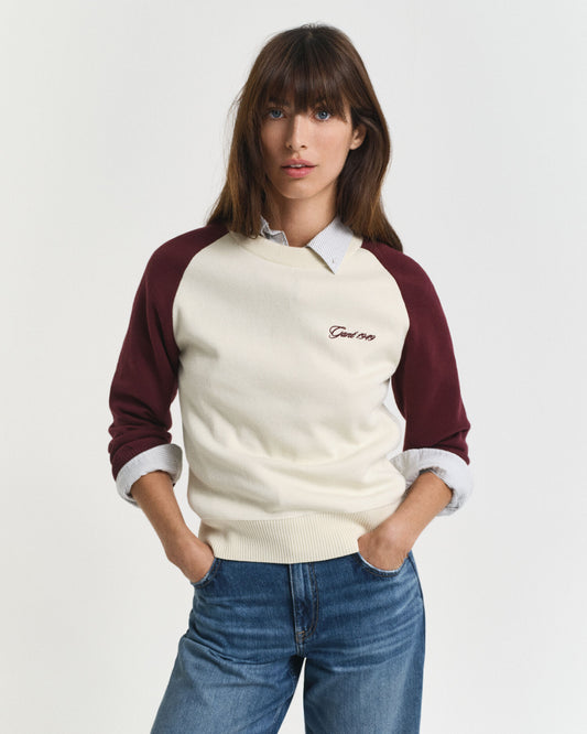 Pull Ras du Cou Color Block