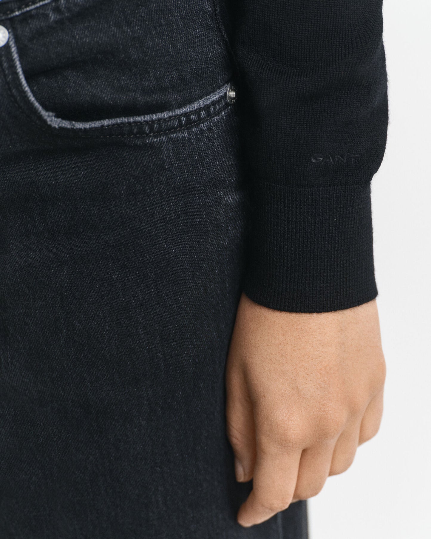 Pull en Laine Mérinos Extra Fine Col V