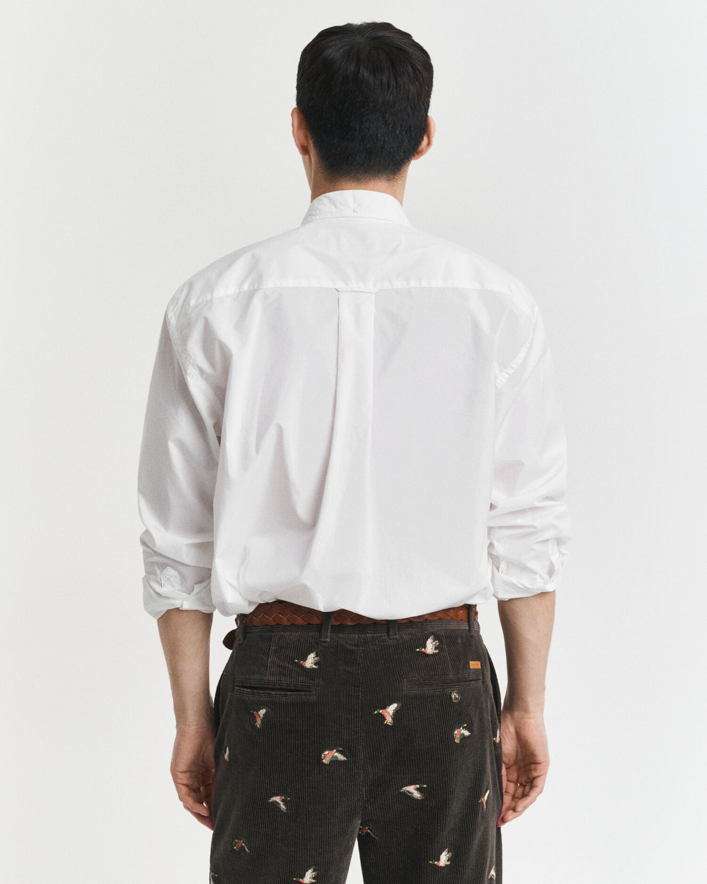 Chemise en popeline coupe décontractée