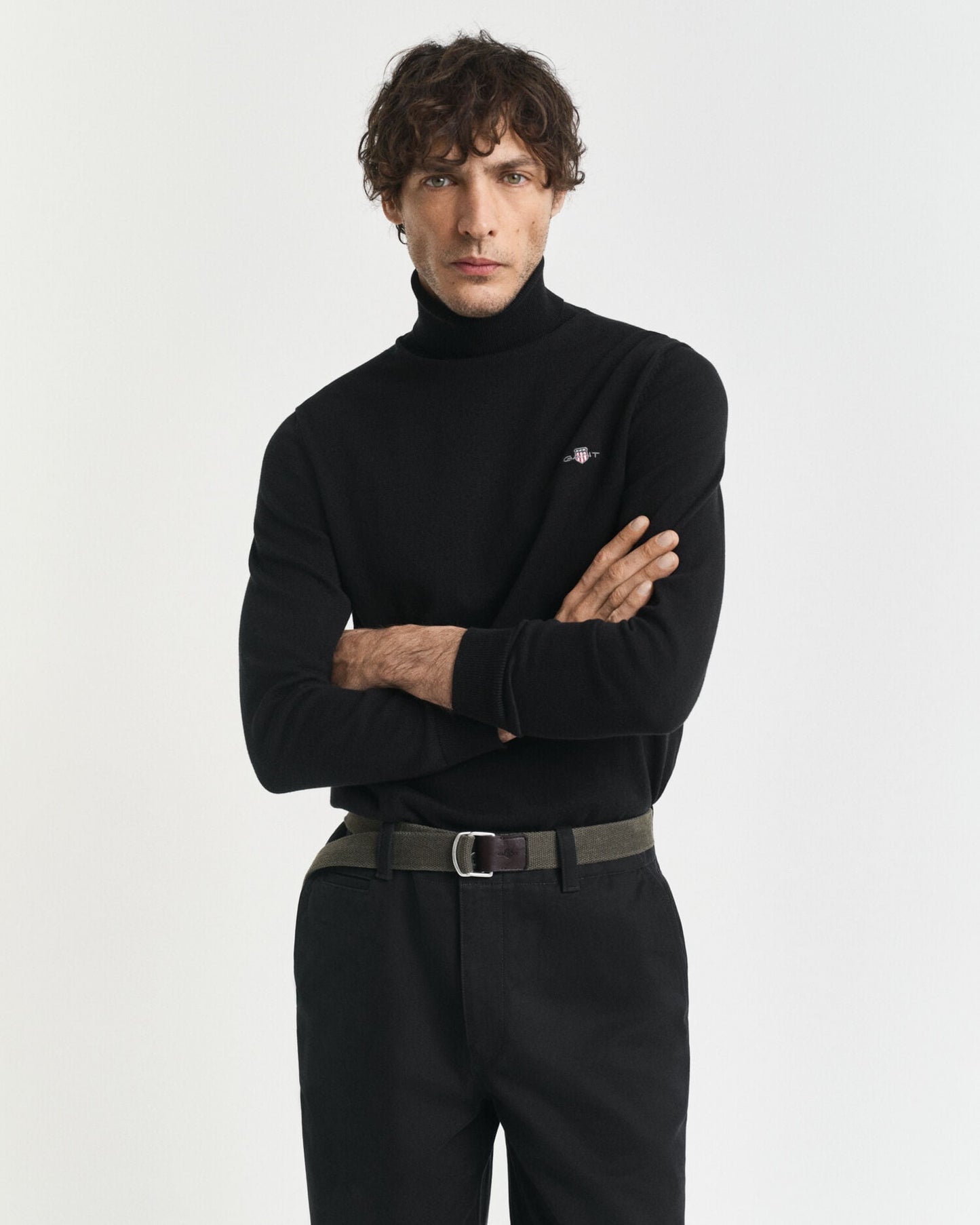Klassischer Rollkragenpullover aus Baumwolle