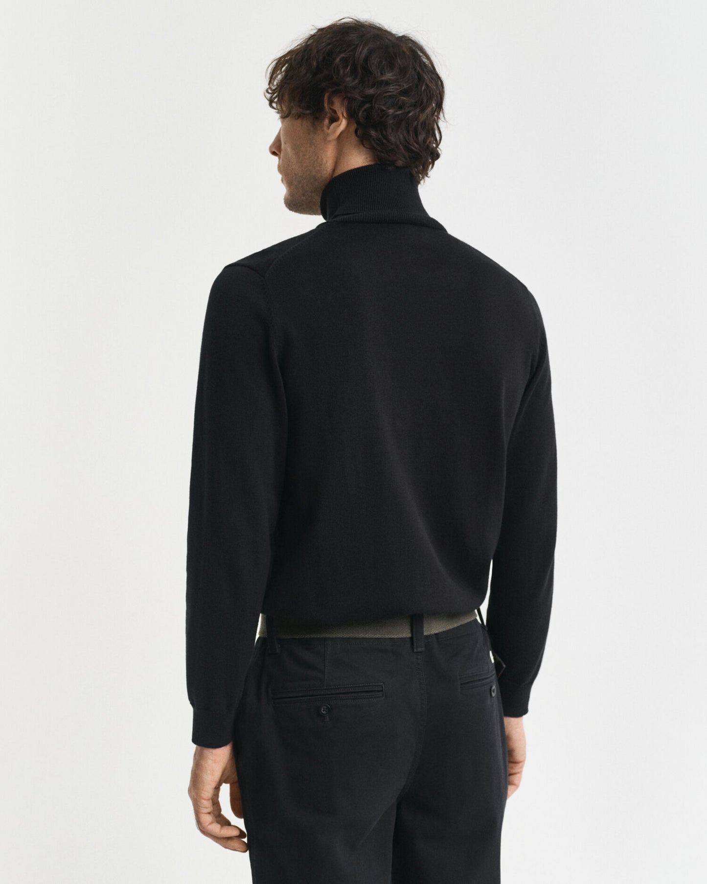 Klassischer Rollkragenpullover aus Baumwolle