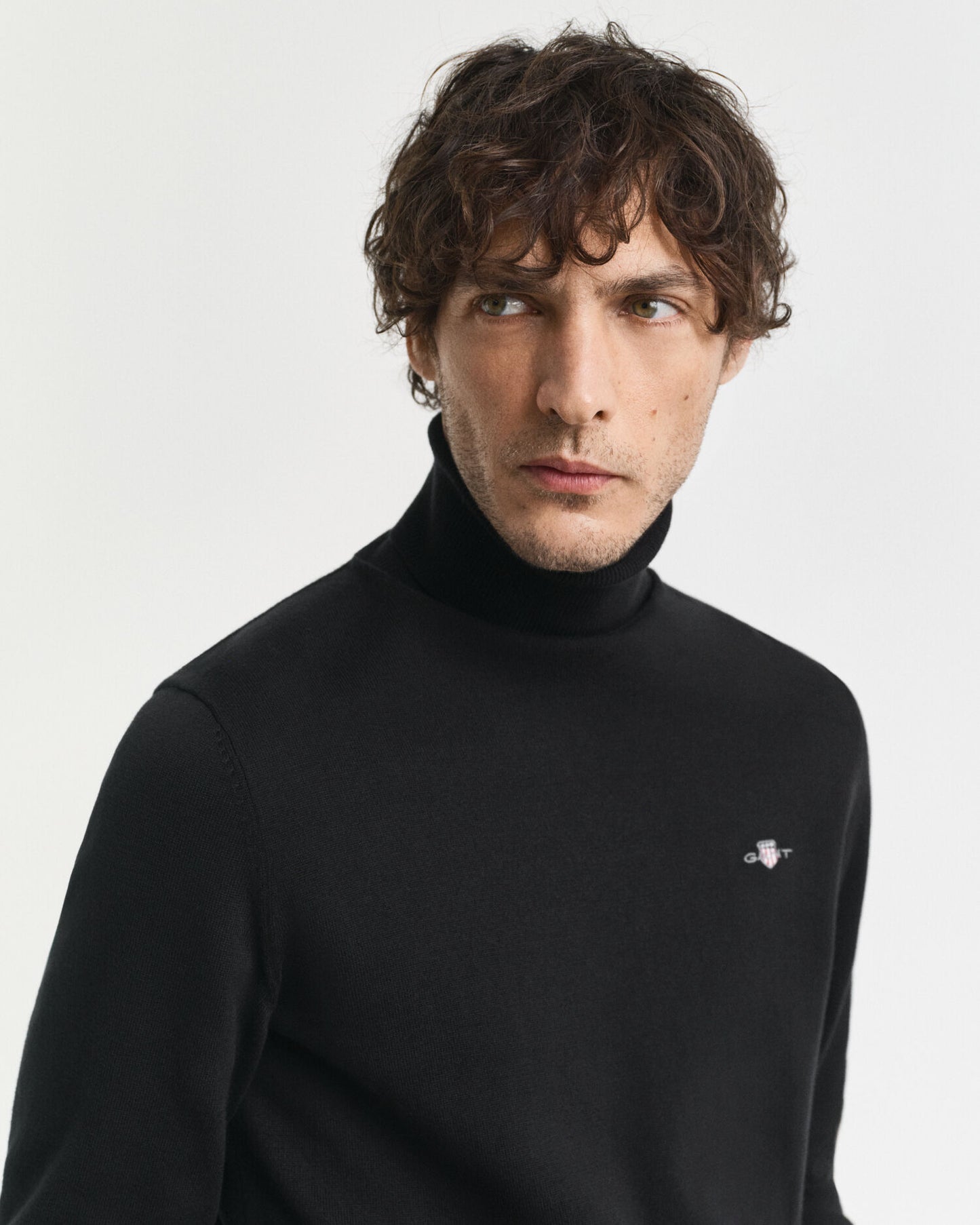 Klassischer Rollkragenpullover aus Baumwolle