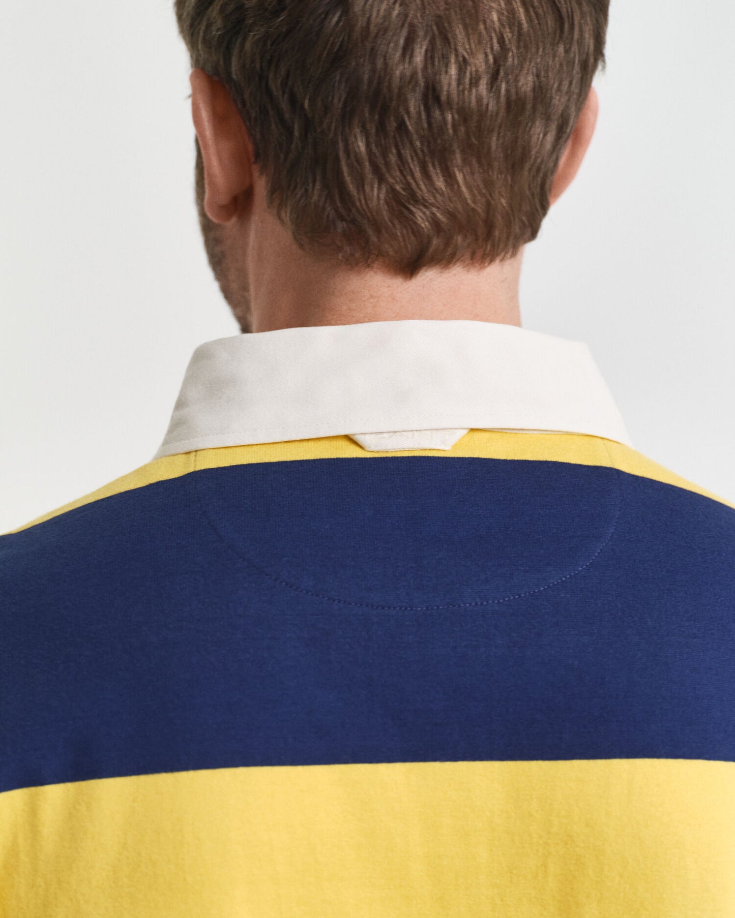 Maillot de rugby lourd à rayures en blocs