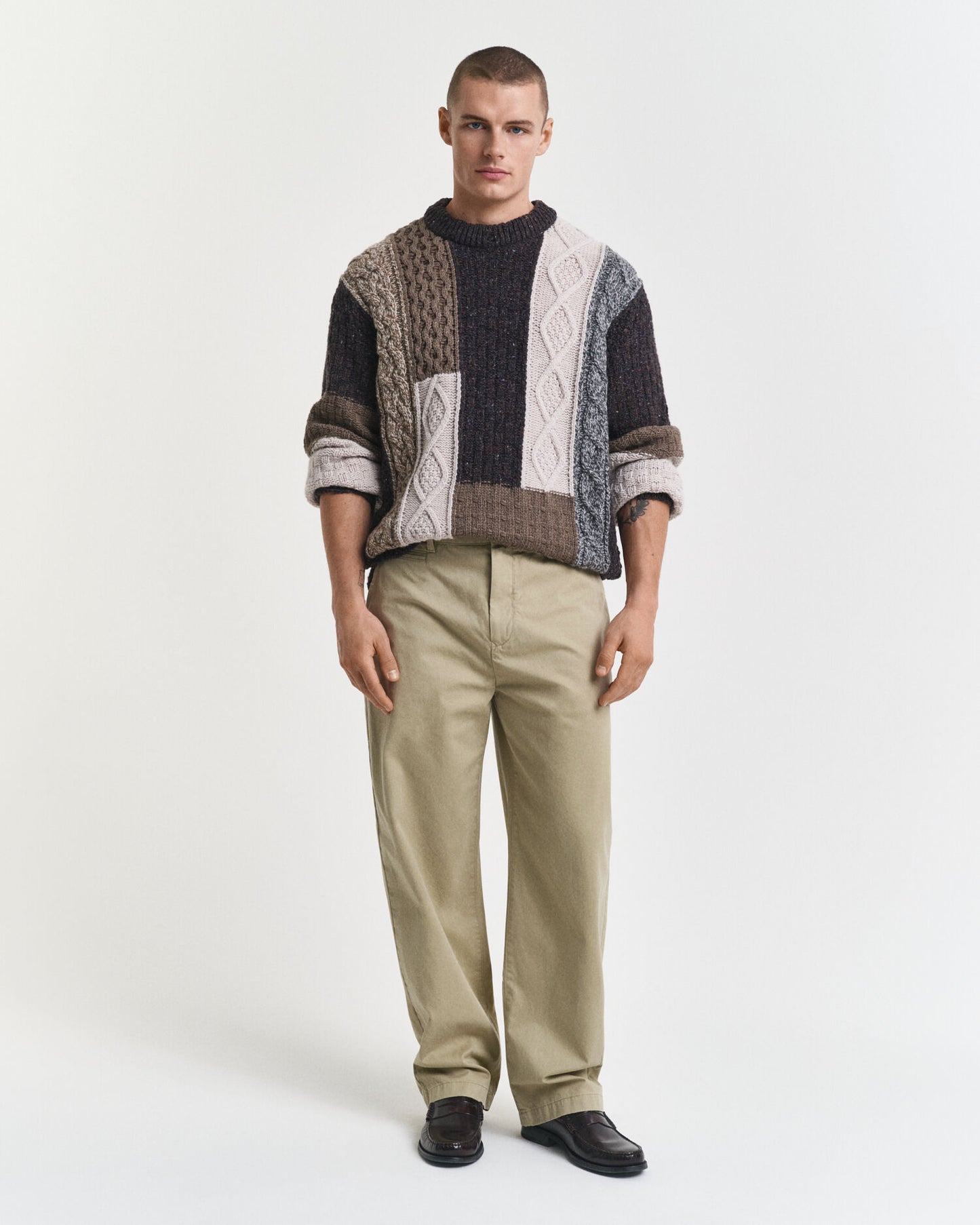 Chino décontracté en twill de coton