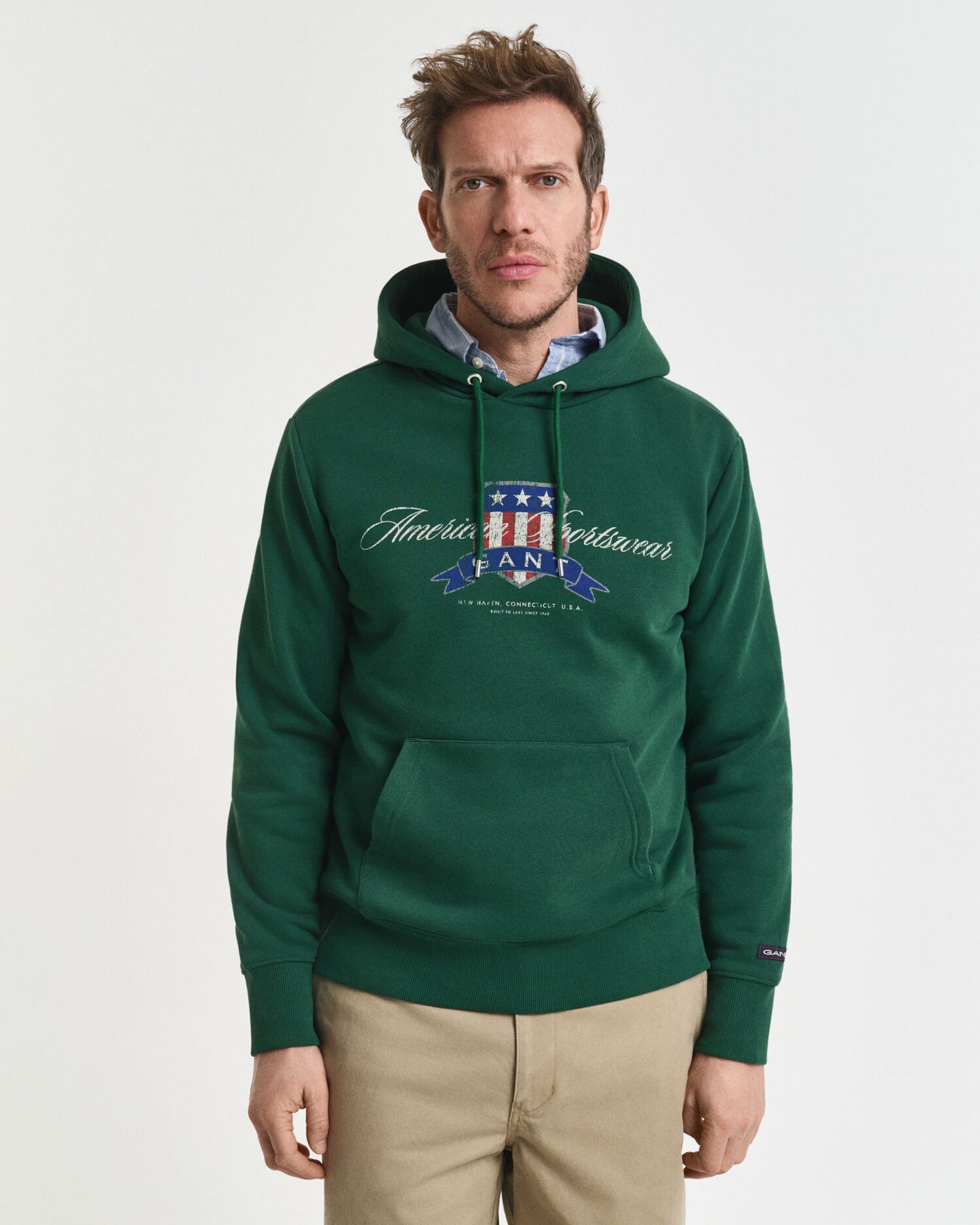 Sweat à capuche graphique Crest