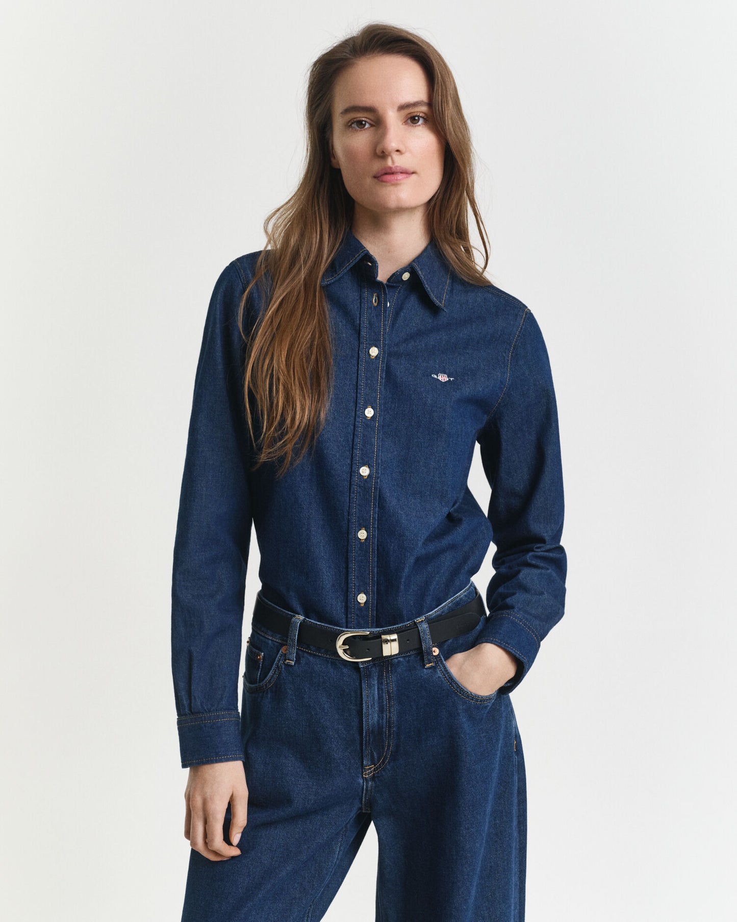 Regular Fit Jeanshemd