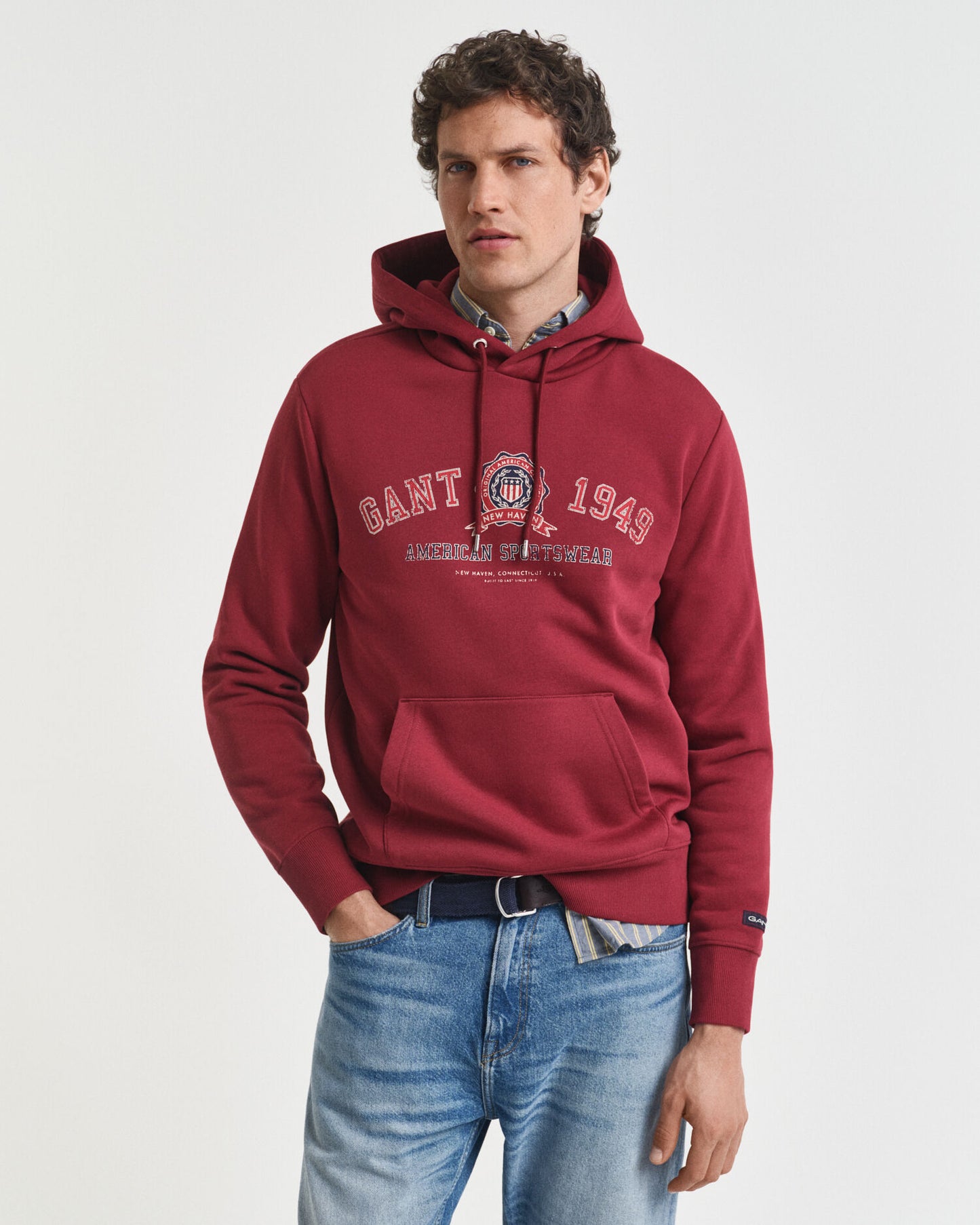 Sweat à capuche graphique Crest