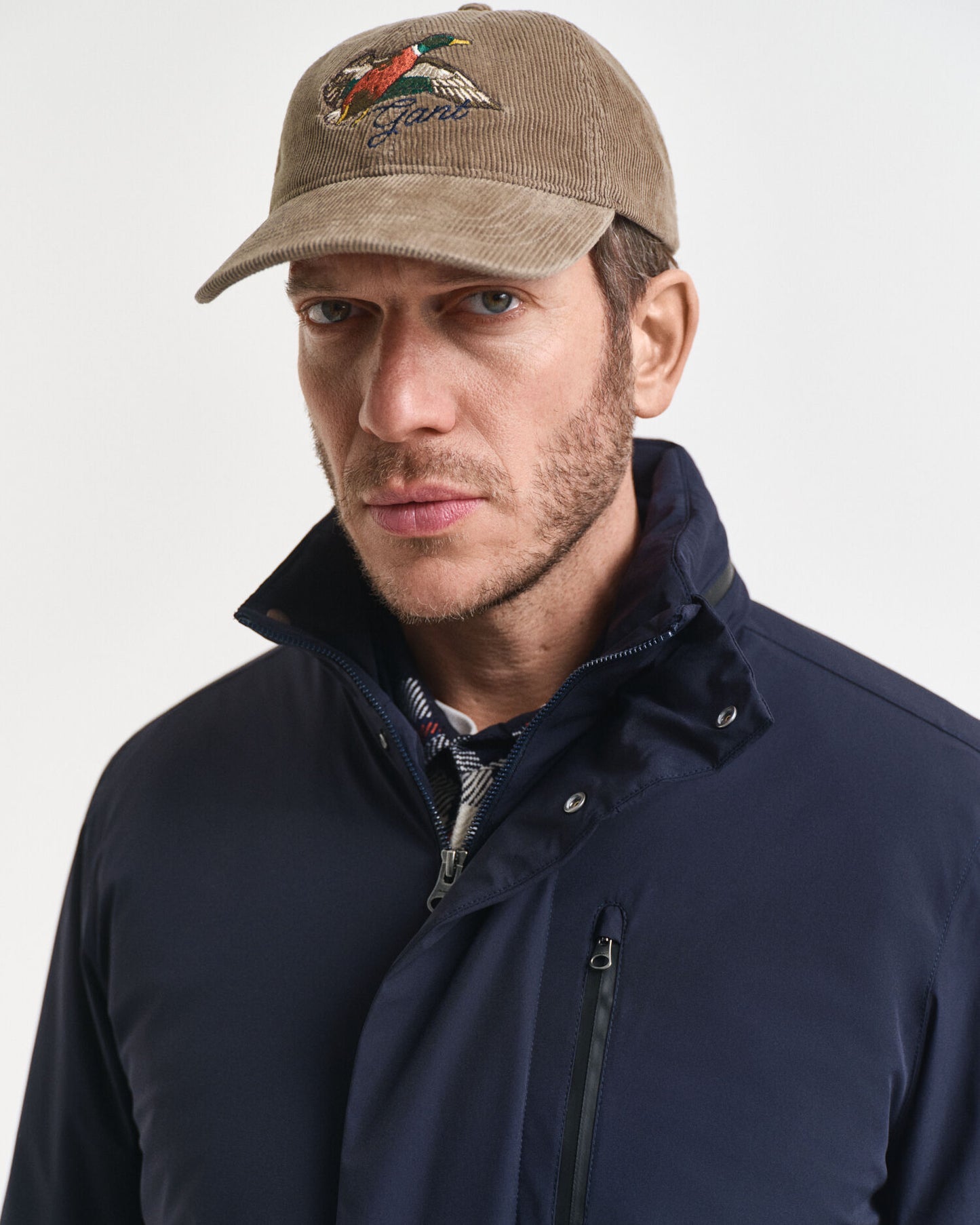 Doppellange Jacke