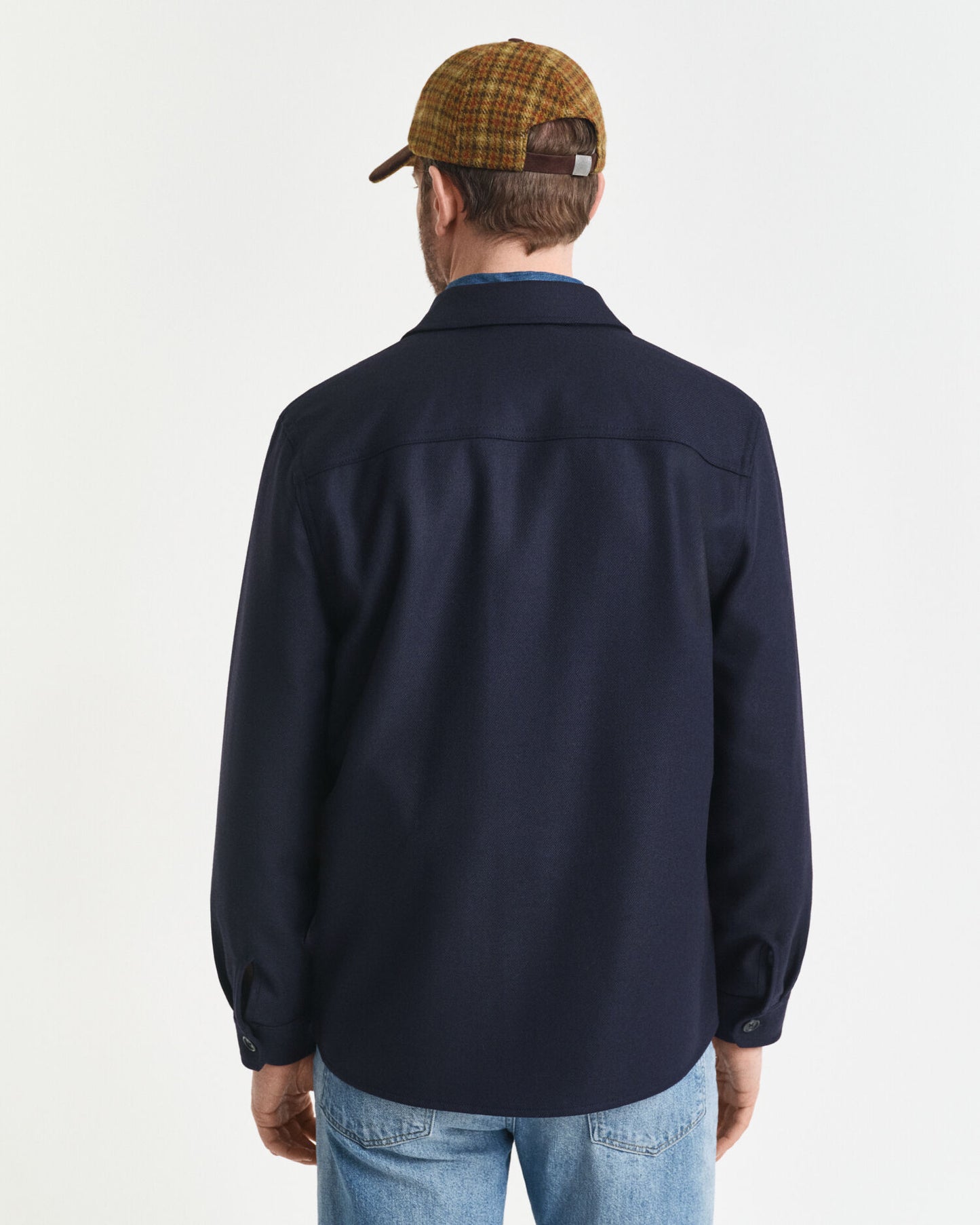 Overshirt aus Wollmischung im Regular Fit