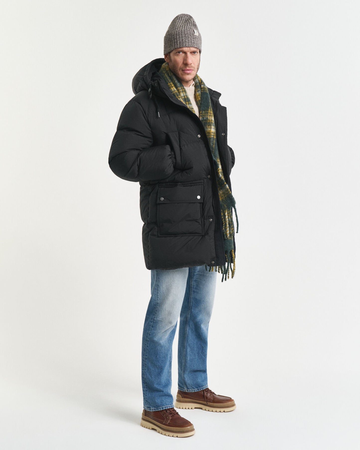 Daunen-Pufferparka
