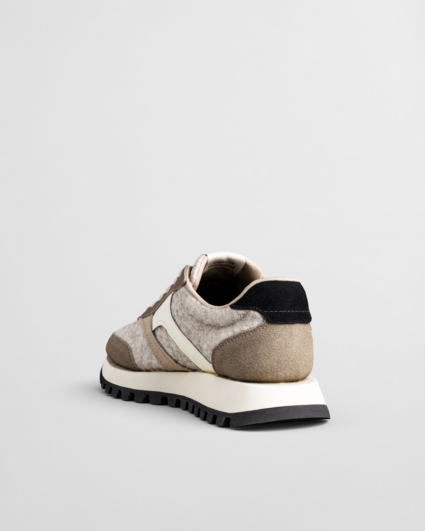Baskets Caffay en Laine et Daim
