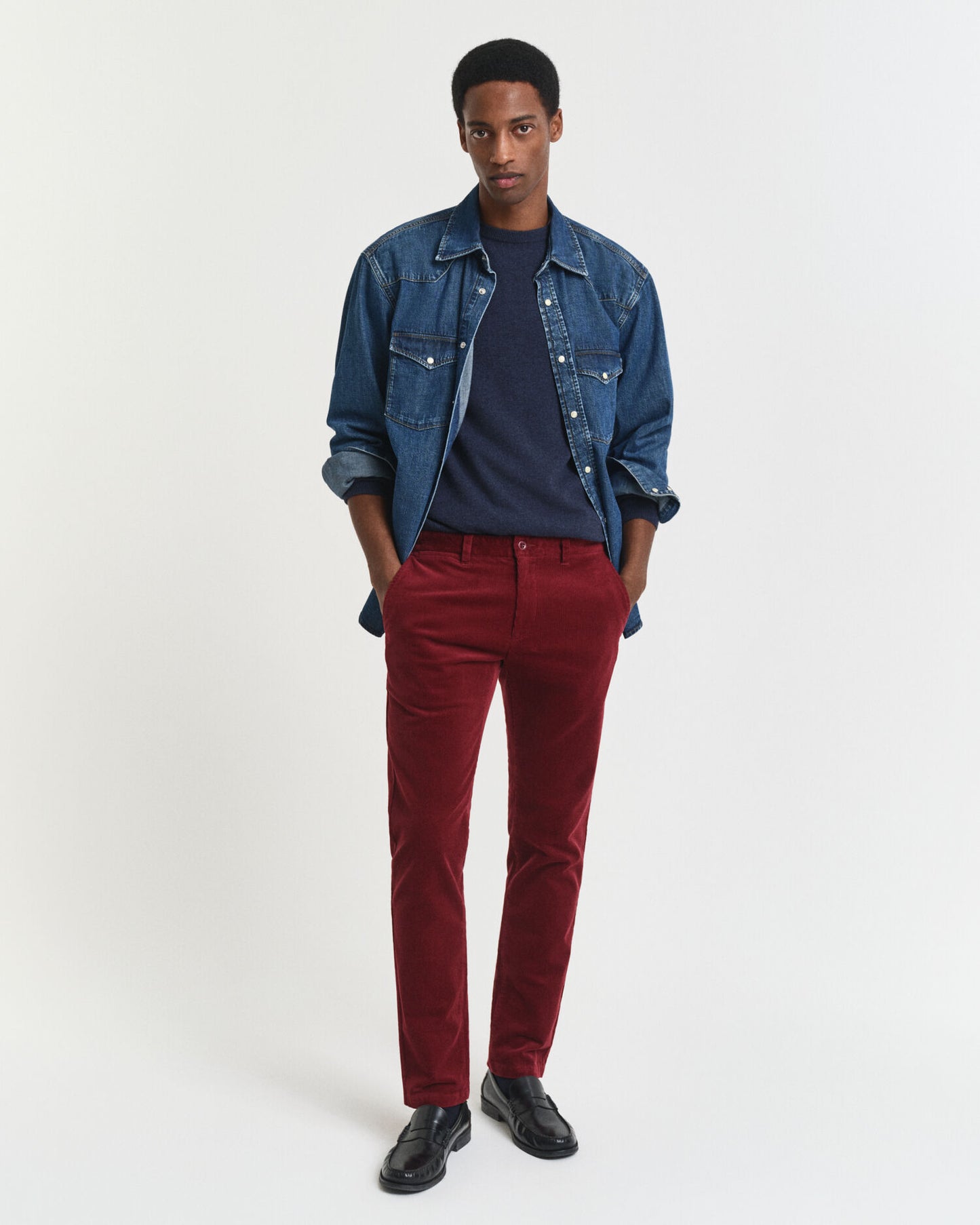 Slim Fit Cord-Chinos