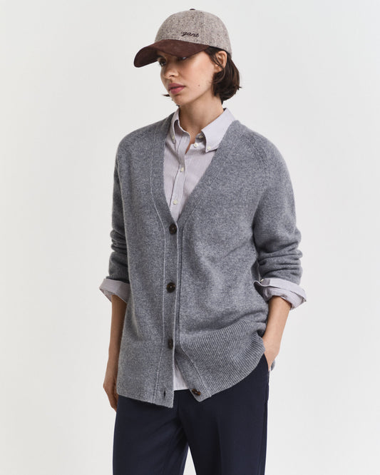 Cardigan en laine et cachemire