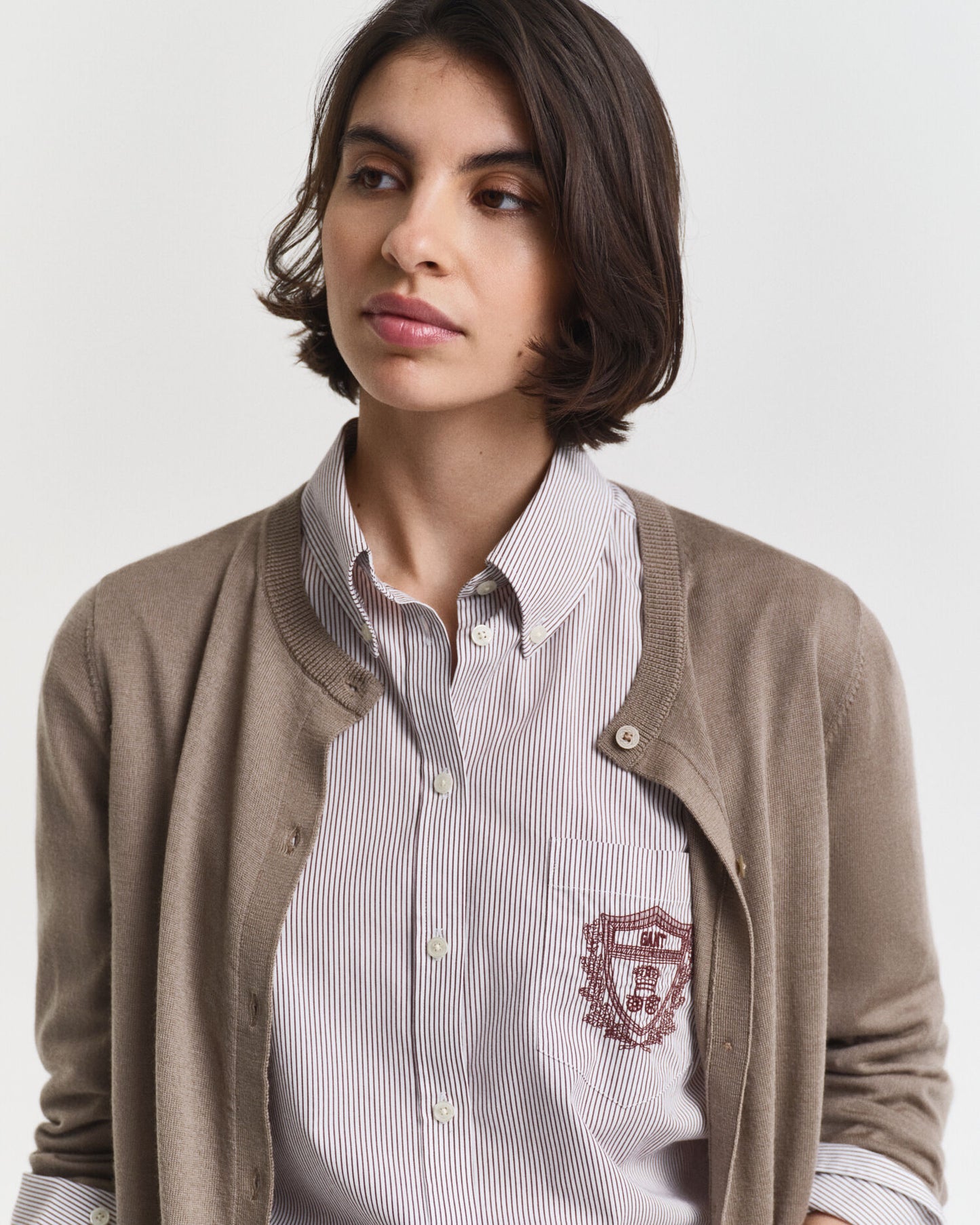 Cardigan aus extrafeiner Merinowolle