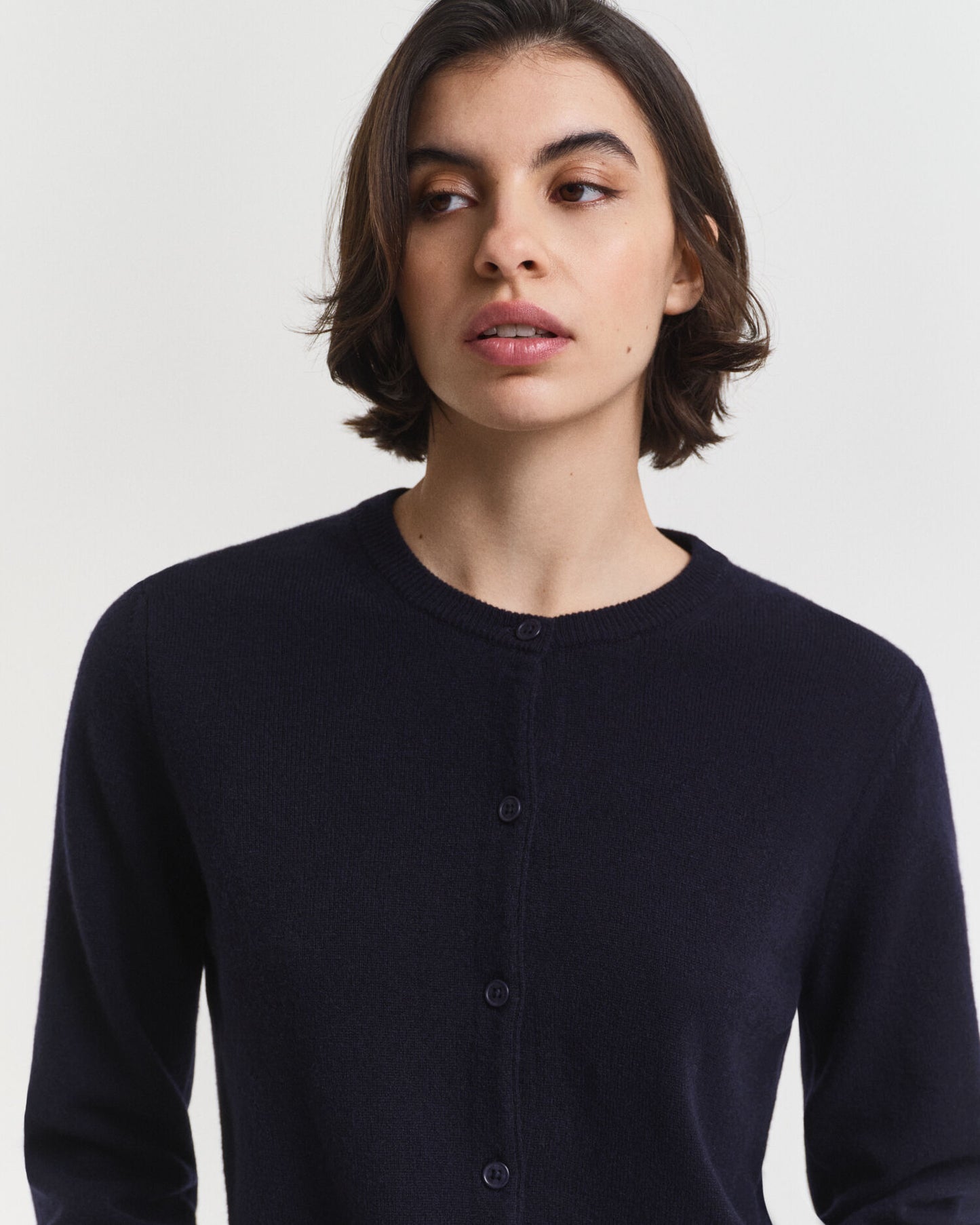 Cardigan en agneau ultrafin