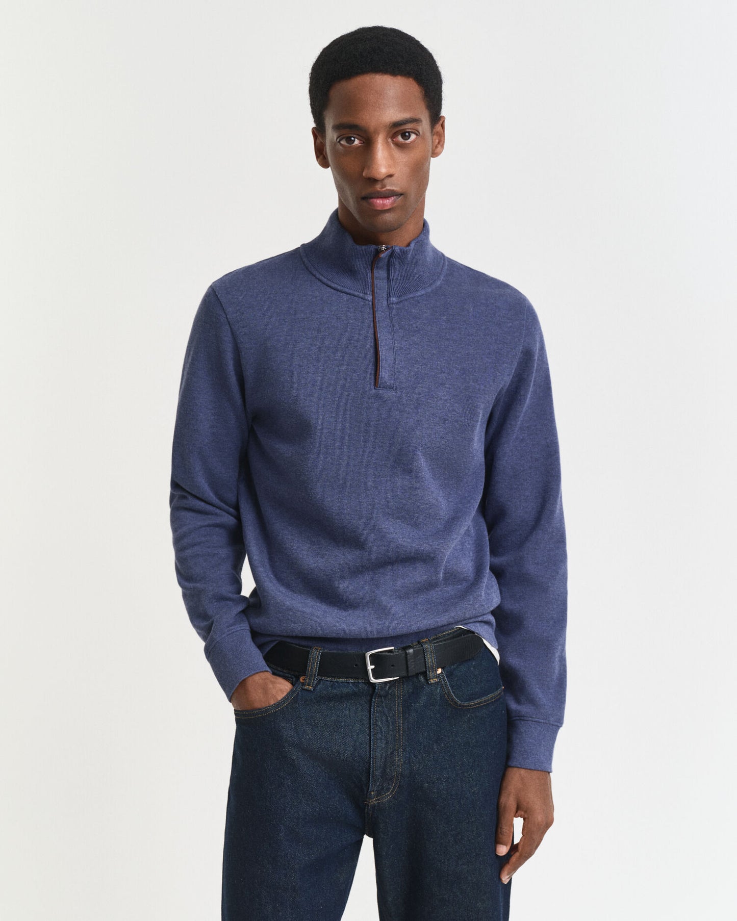 Sweat-shirt Sacker demi-zip