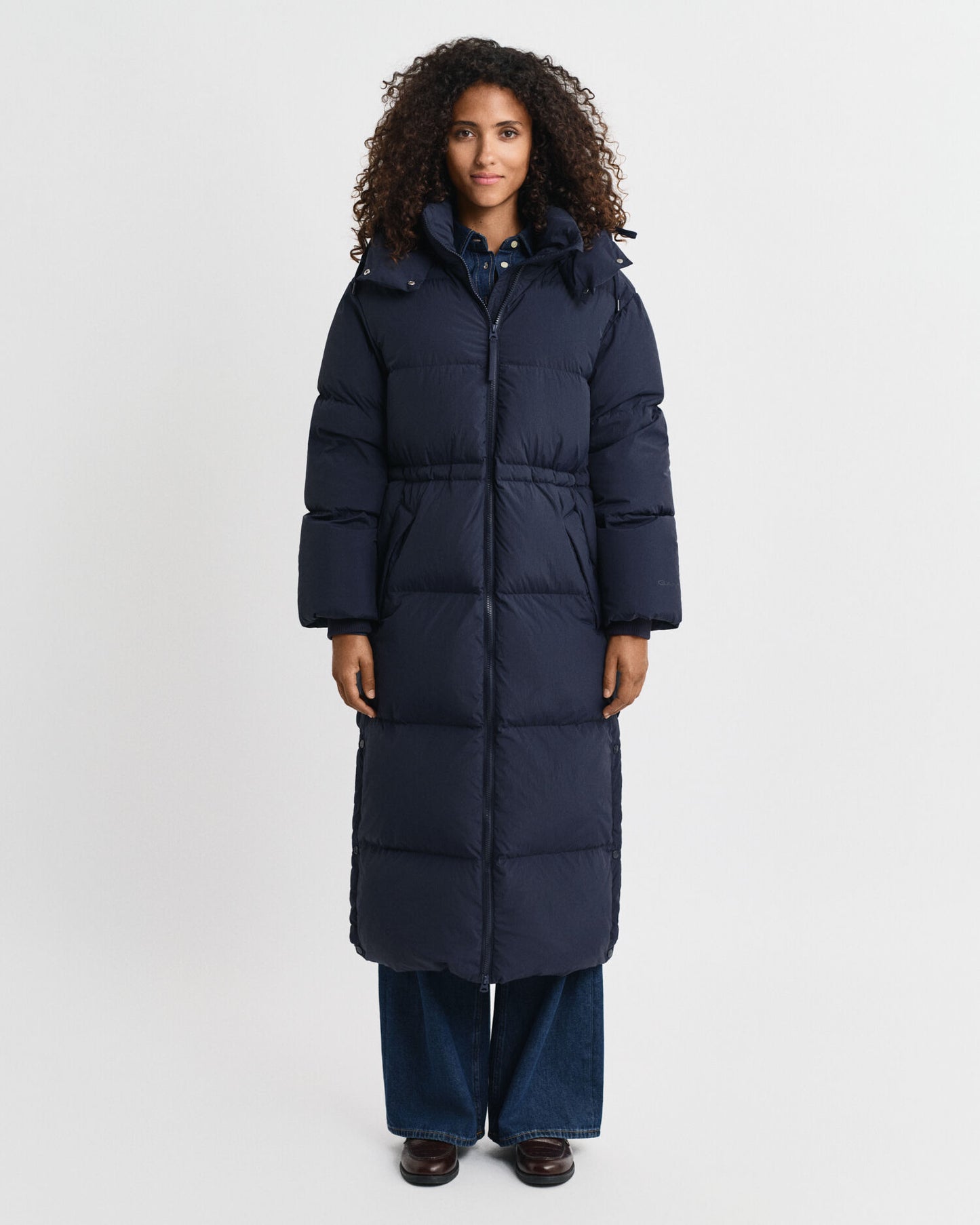 Manteau long en duvet