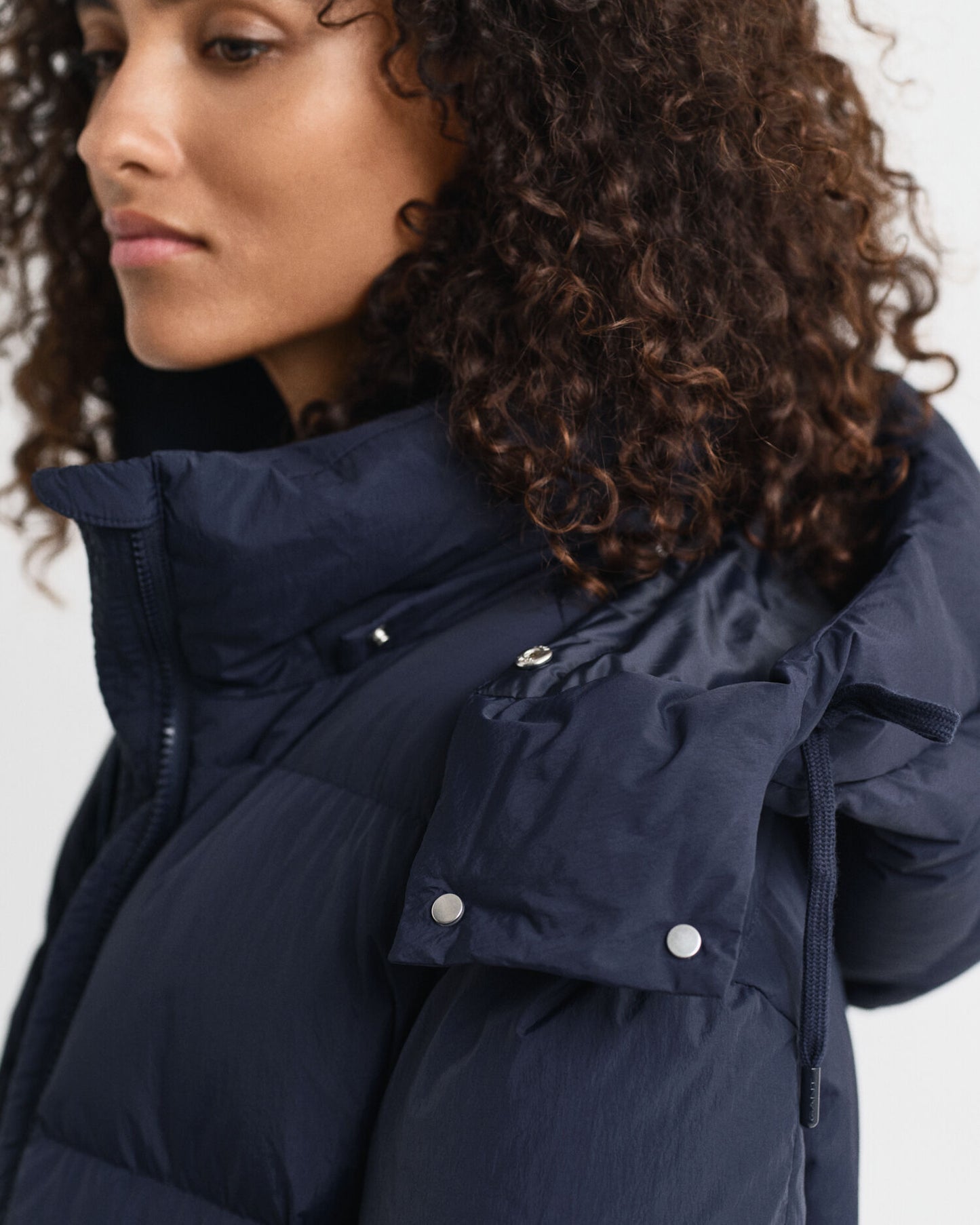 Manteau long en duvet
