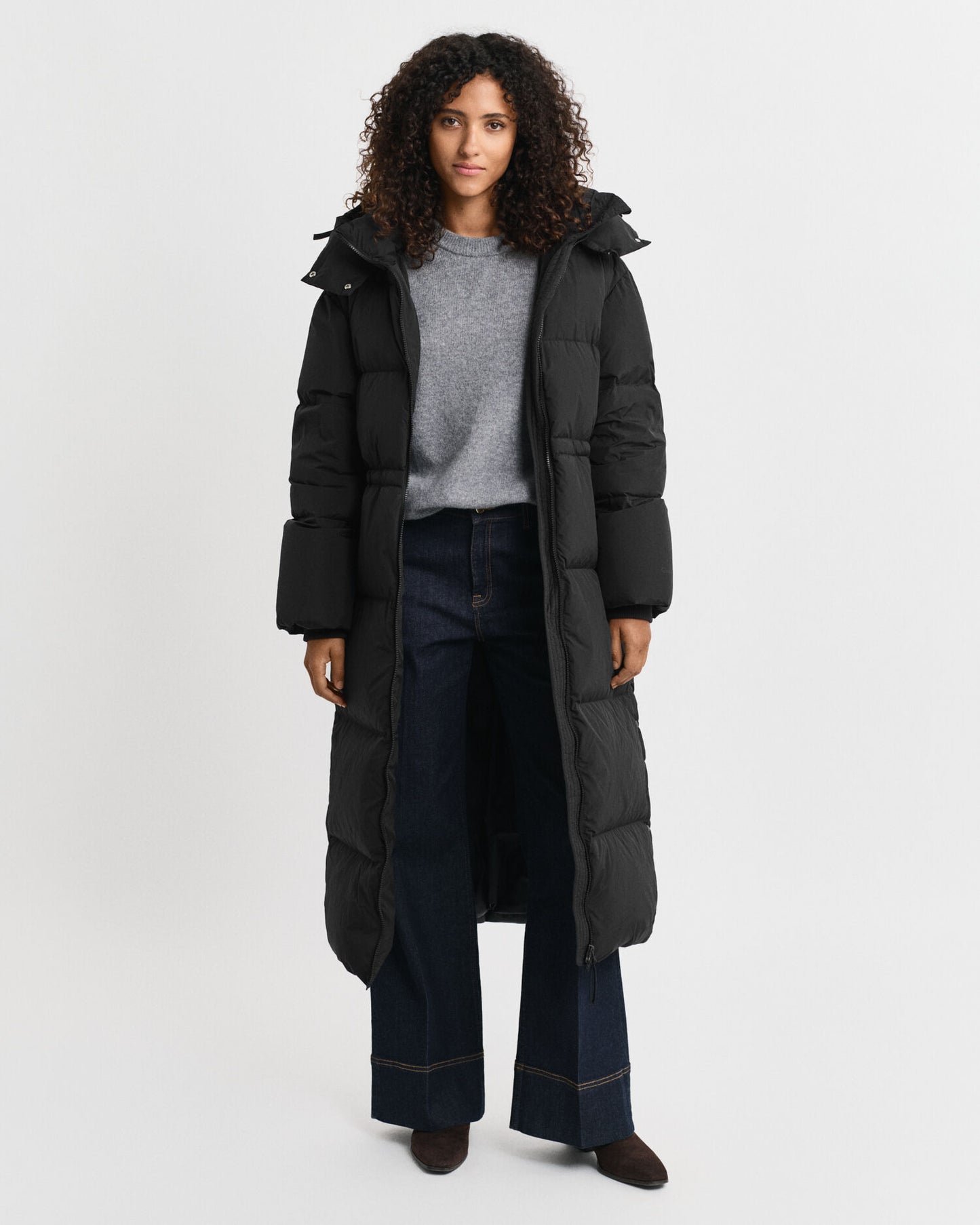 Manteau long en duvet