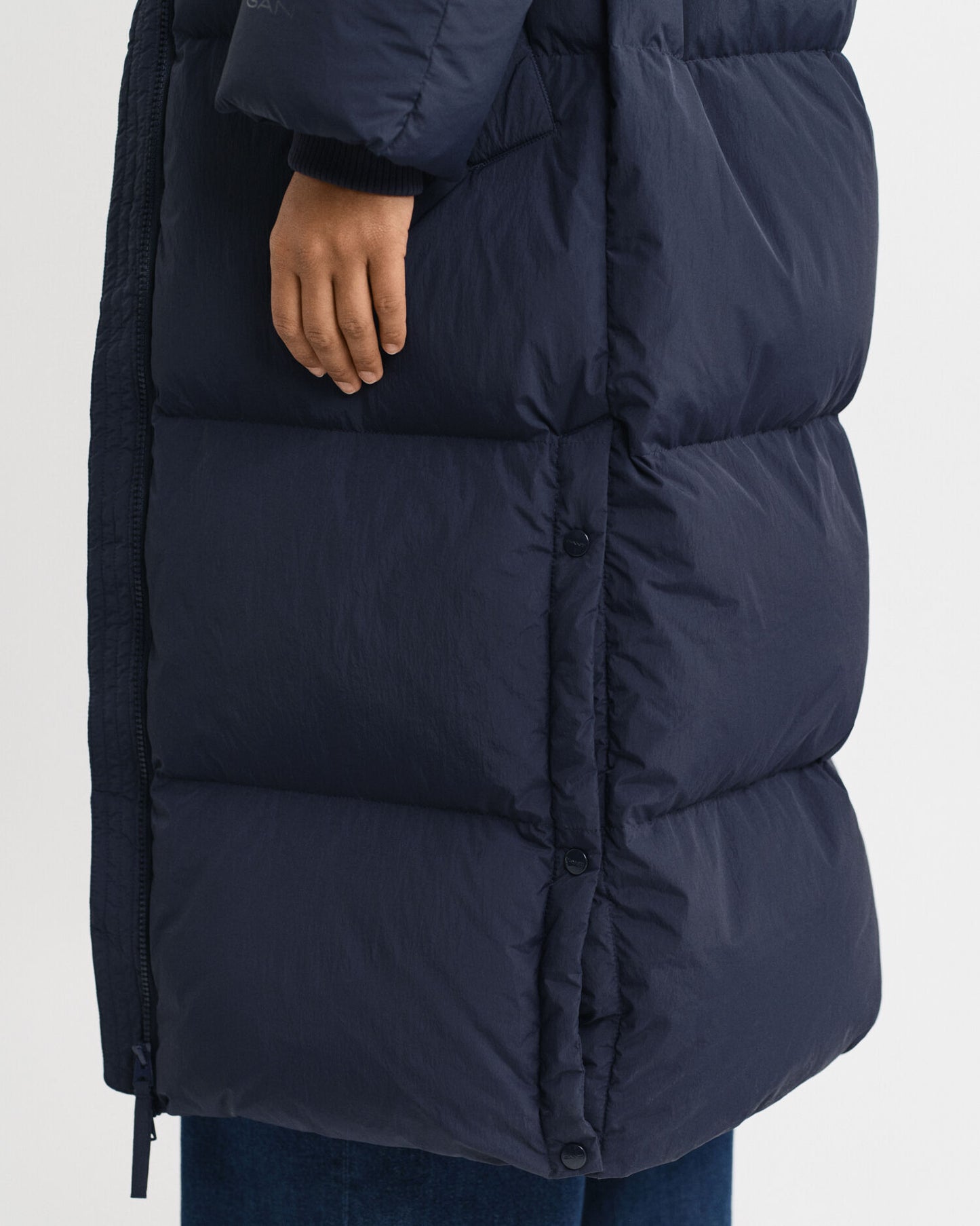 Manteau long en duvet