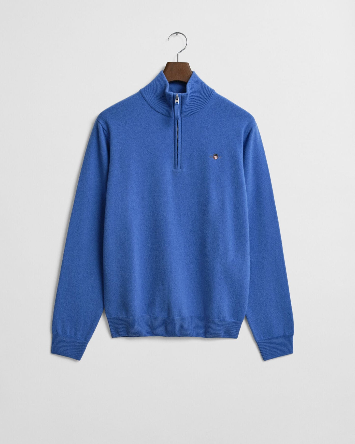 Superfeiner Lambswool-Half-Zip-Pullover