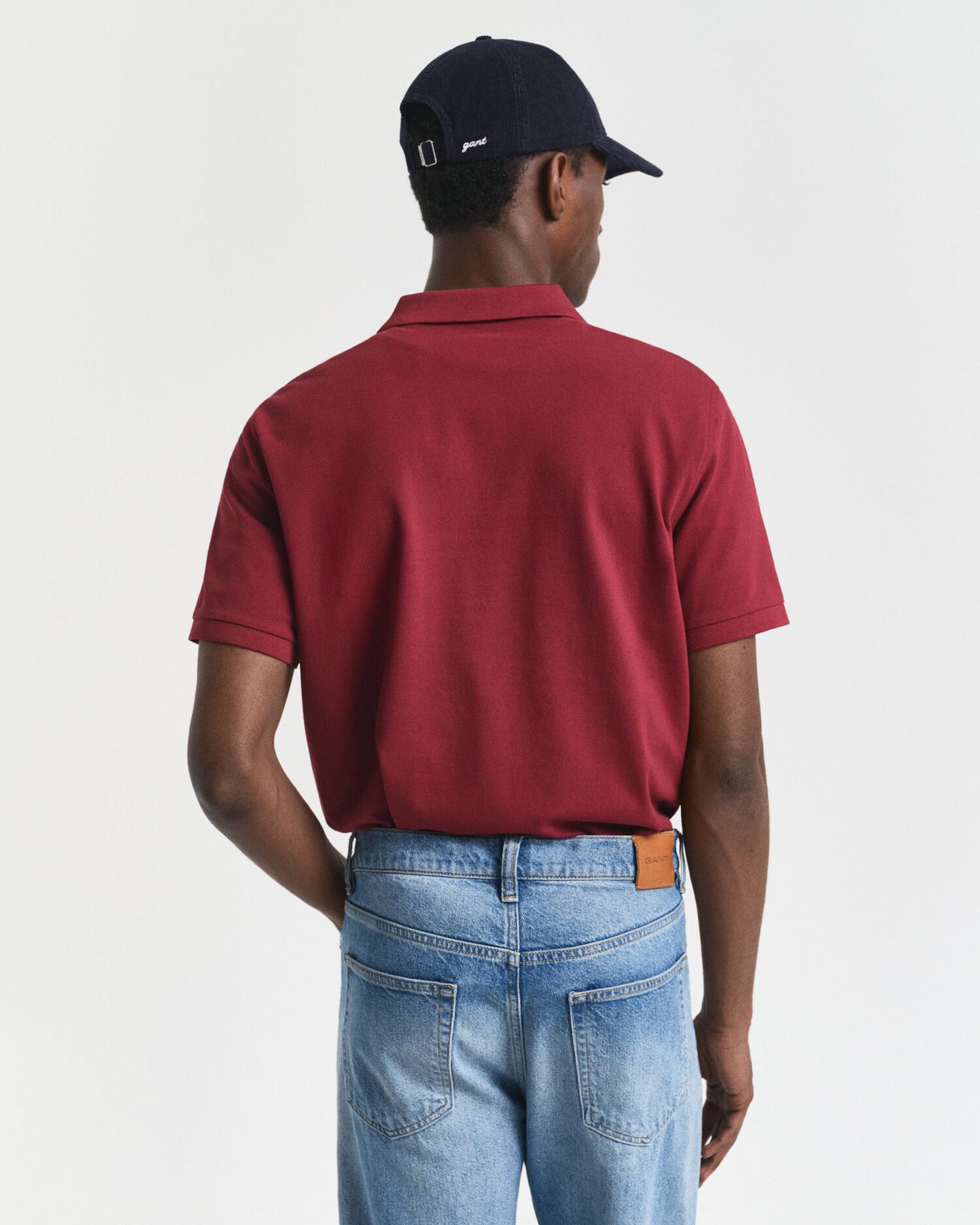 Polo piqué coupe droite Shield