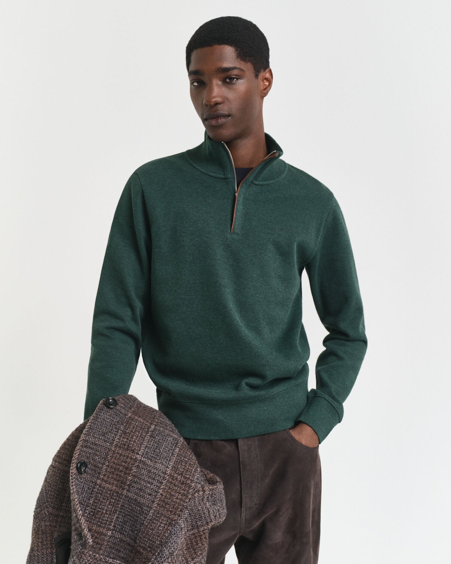 Sacker Ripp-Half-Zip-Sweatshirt