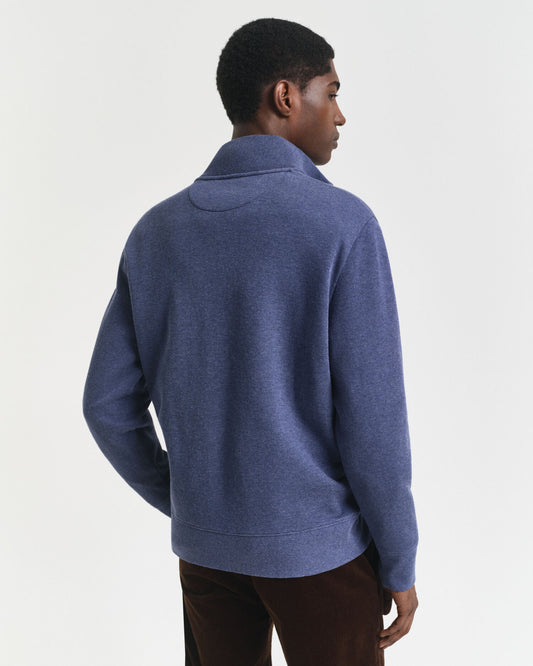 Sacker Rib-Reißverschluss-Cardigan