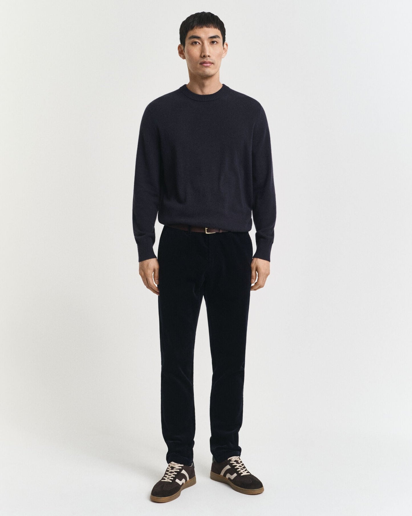 Chino en velours côtelé coupe slim