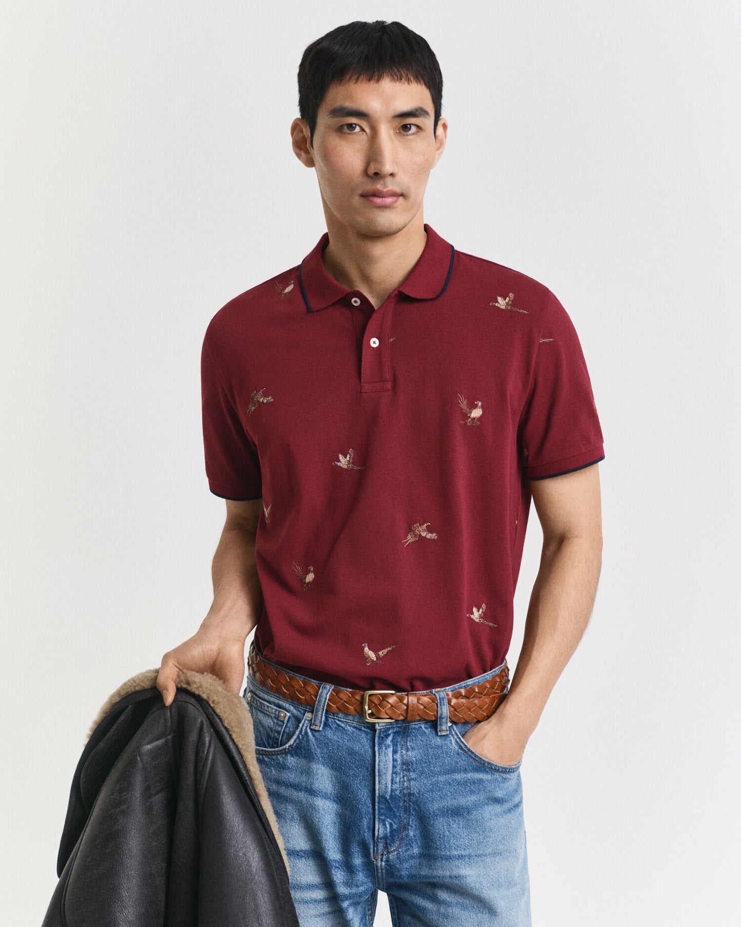 Polo brodé