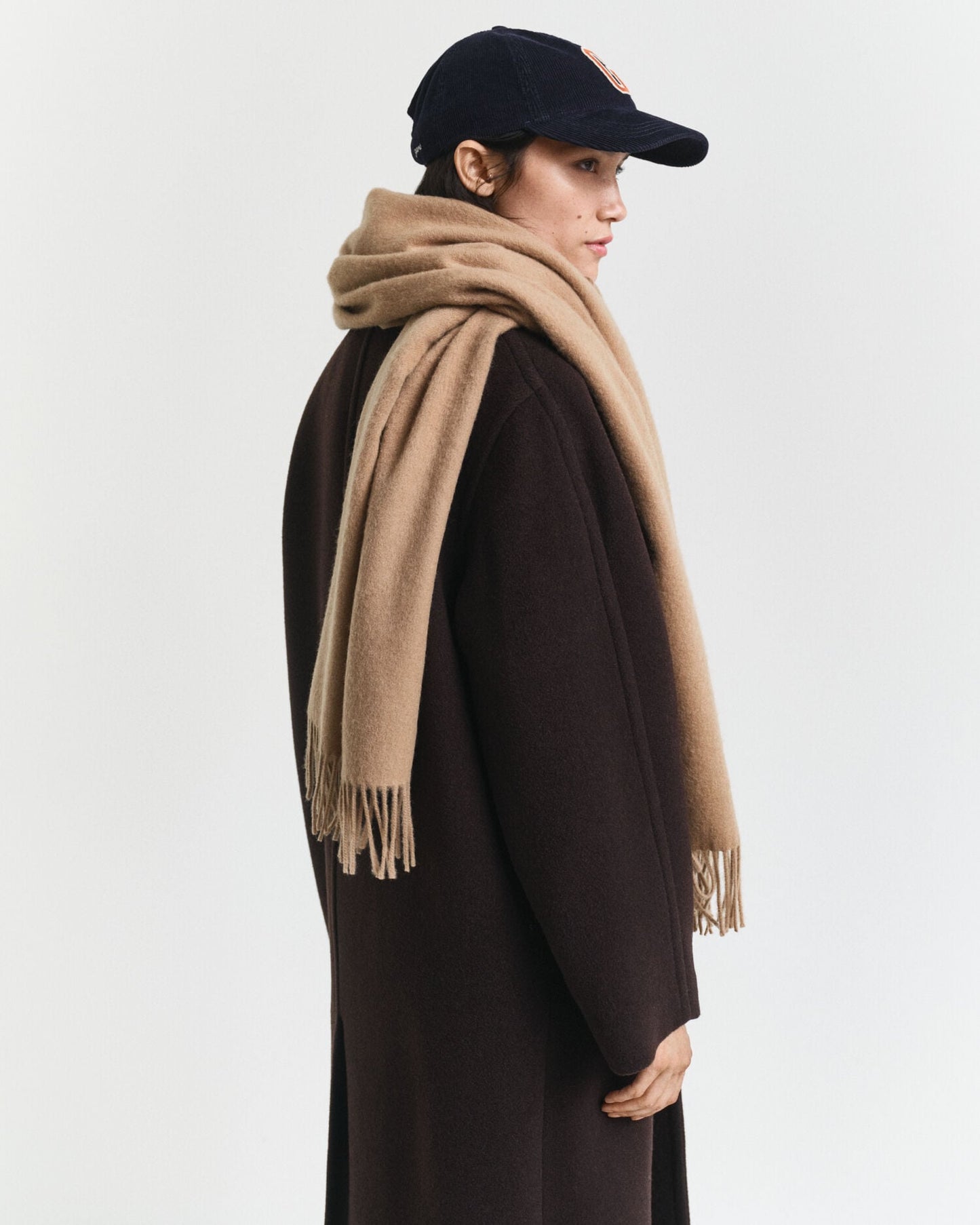 Écharpe en laine tissée