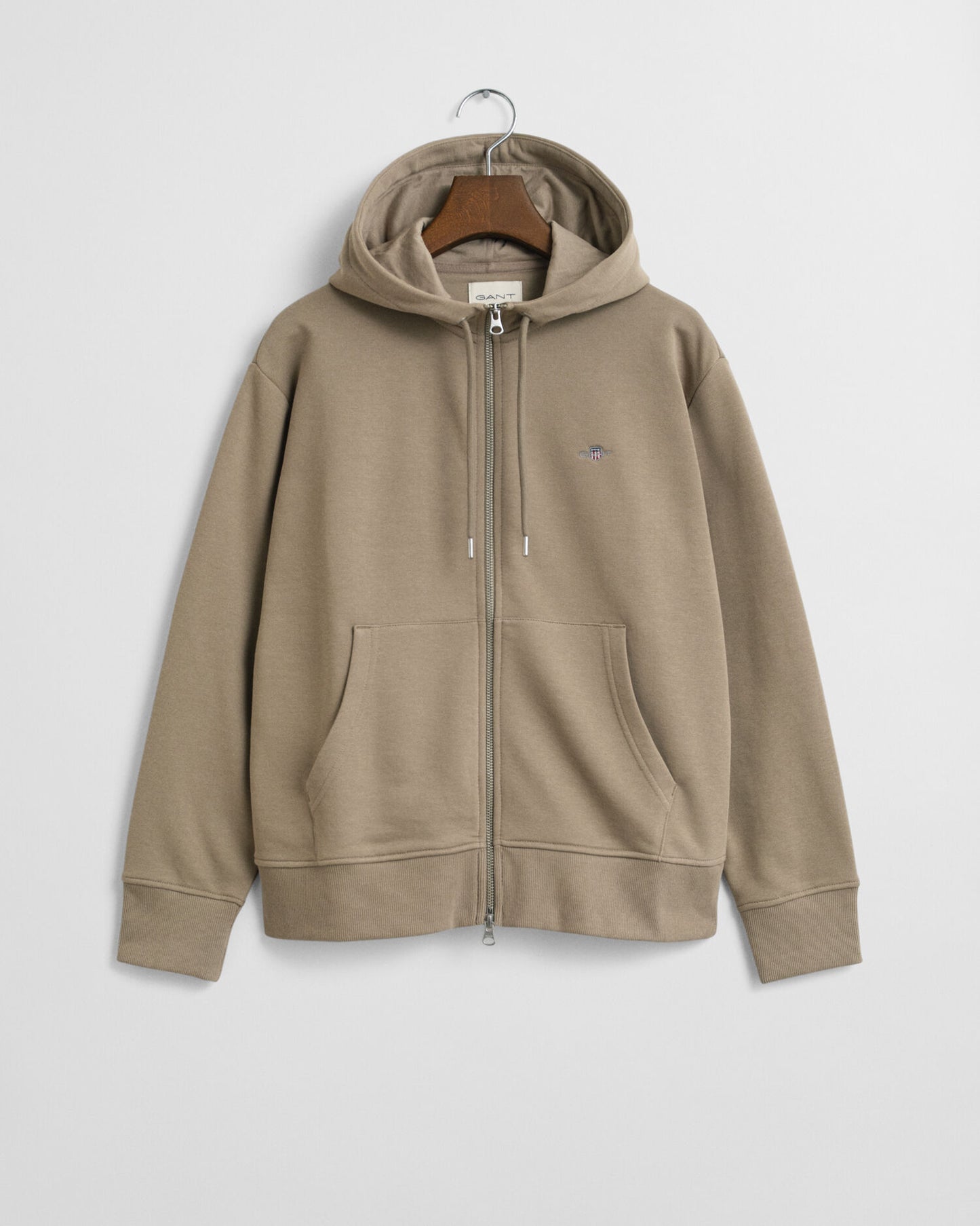 Kapuzenjacke mit Schild-Logo